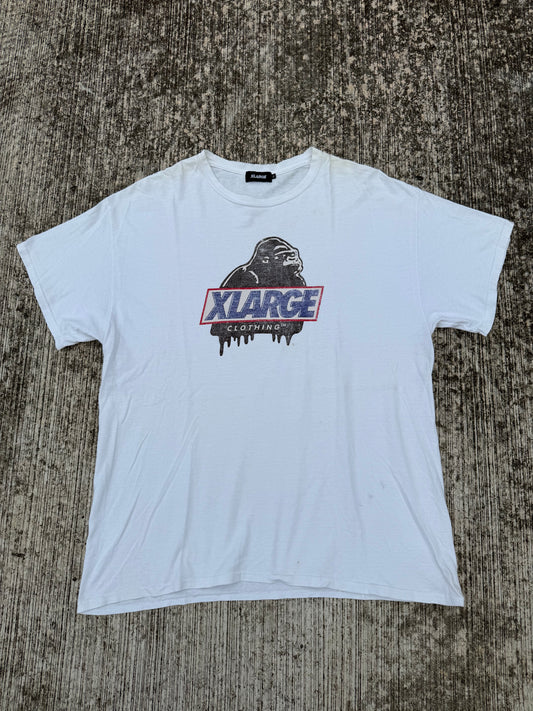 X-Large Gorilla Logo Drip Print Tee