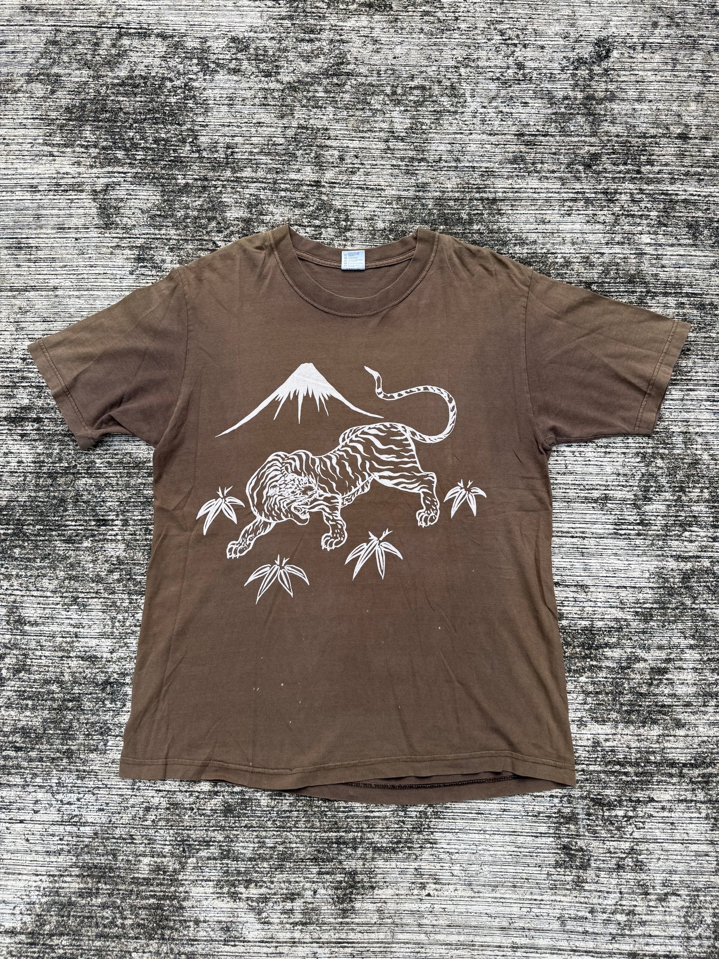 Cheswick by Sugar Cane Tiger & Mt. Fuji Graphic Tee