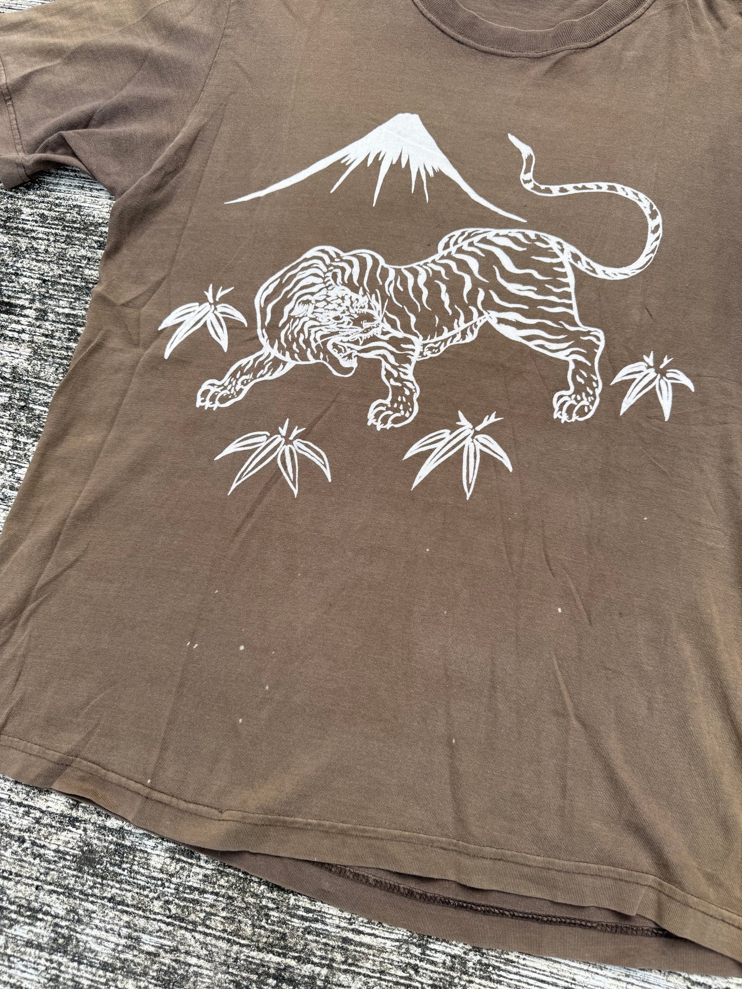 Cheswick by Sugar Cane Tiger & Mt. Fuji Graphic Tee