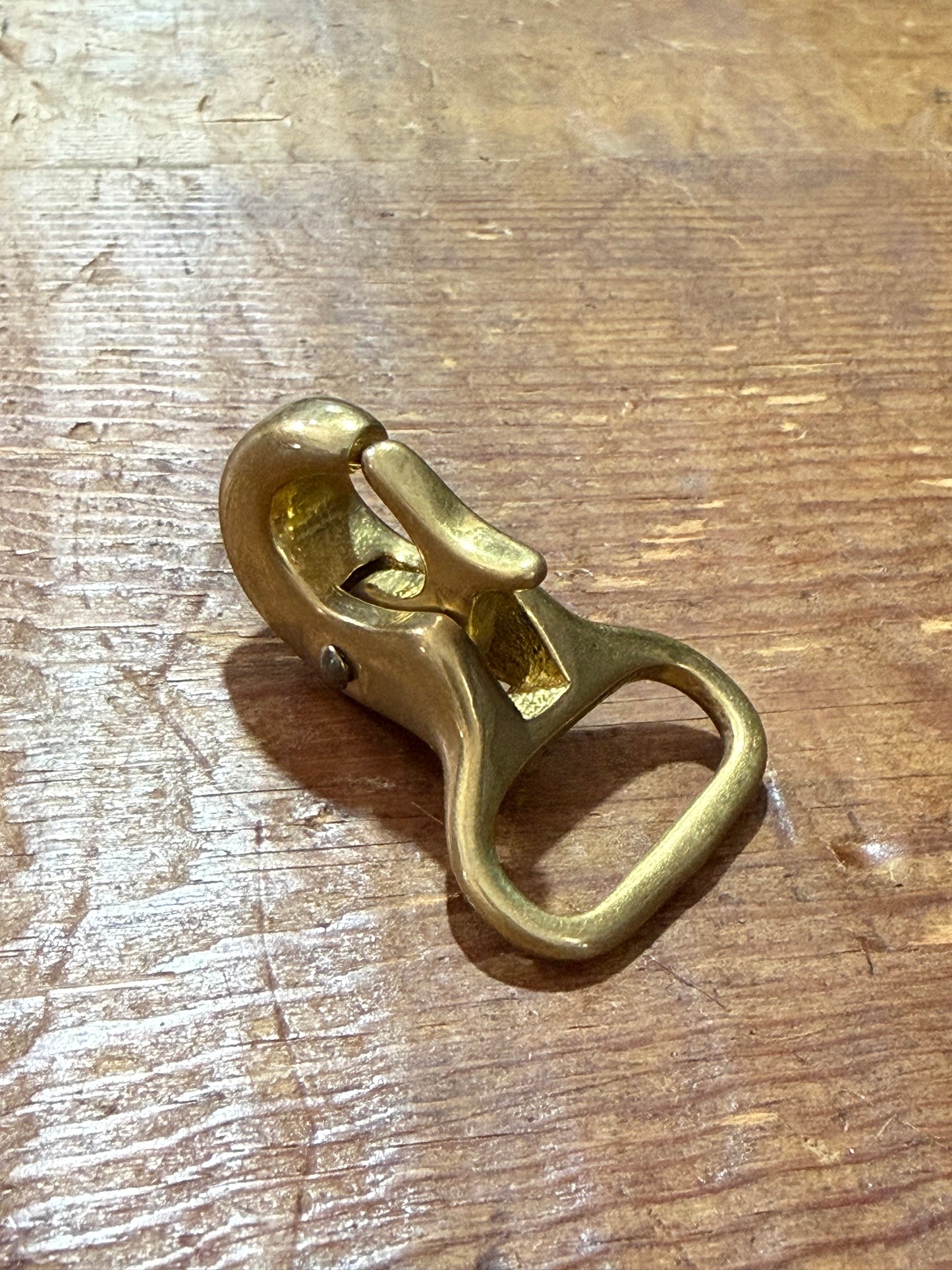 Vintage Brass Trigger Snap Hook Swivel Clip Small Key Holder Bag Hardware