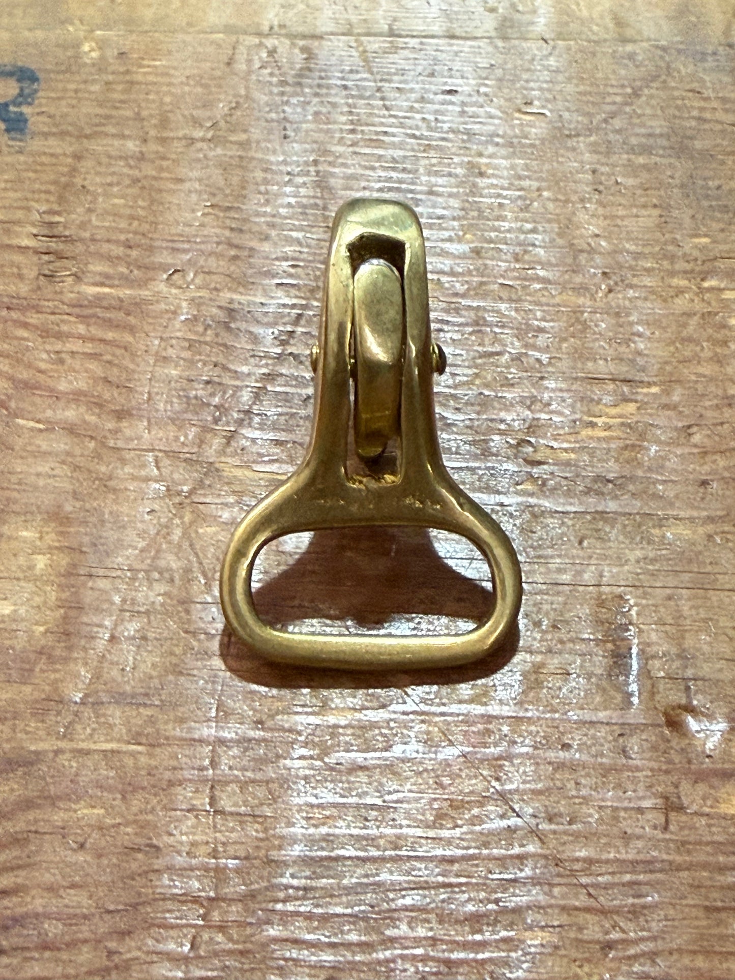 Vintage Brass Trigger Snap Hook Swivel Clip Small Key Holder Bag Hardware