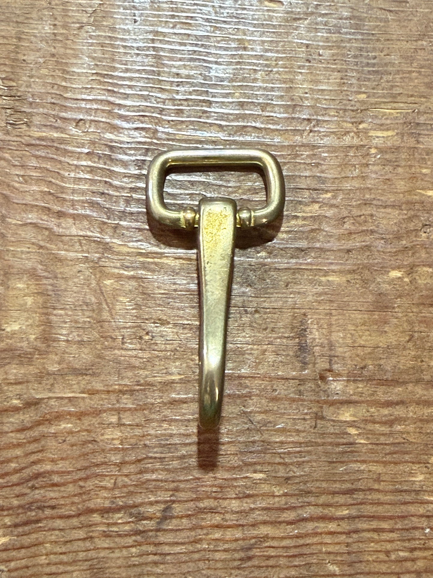 Vintage Brass Swivel Snap Hook Slim Clip Bag Strap Hardware Key Holder