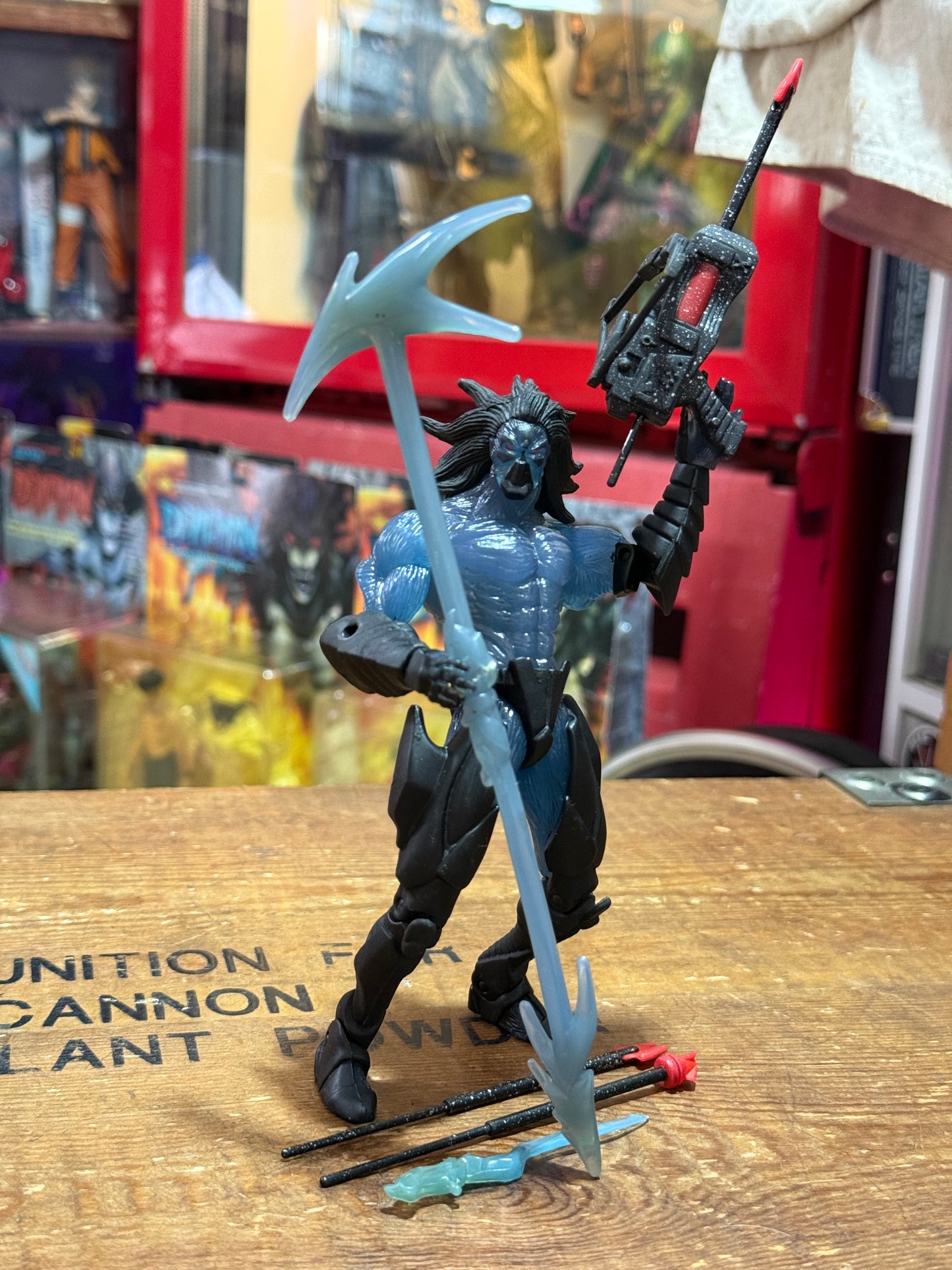 Vintage 1996 McFarlane Toys Wetworks Assassin One Ultra Action Figure