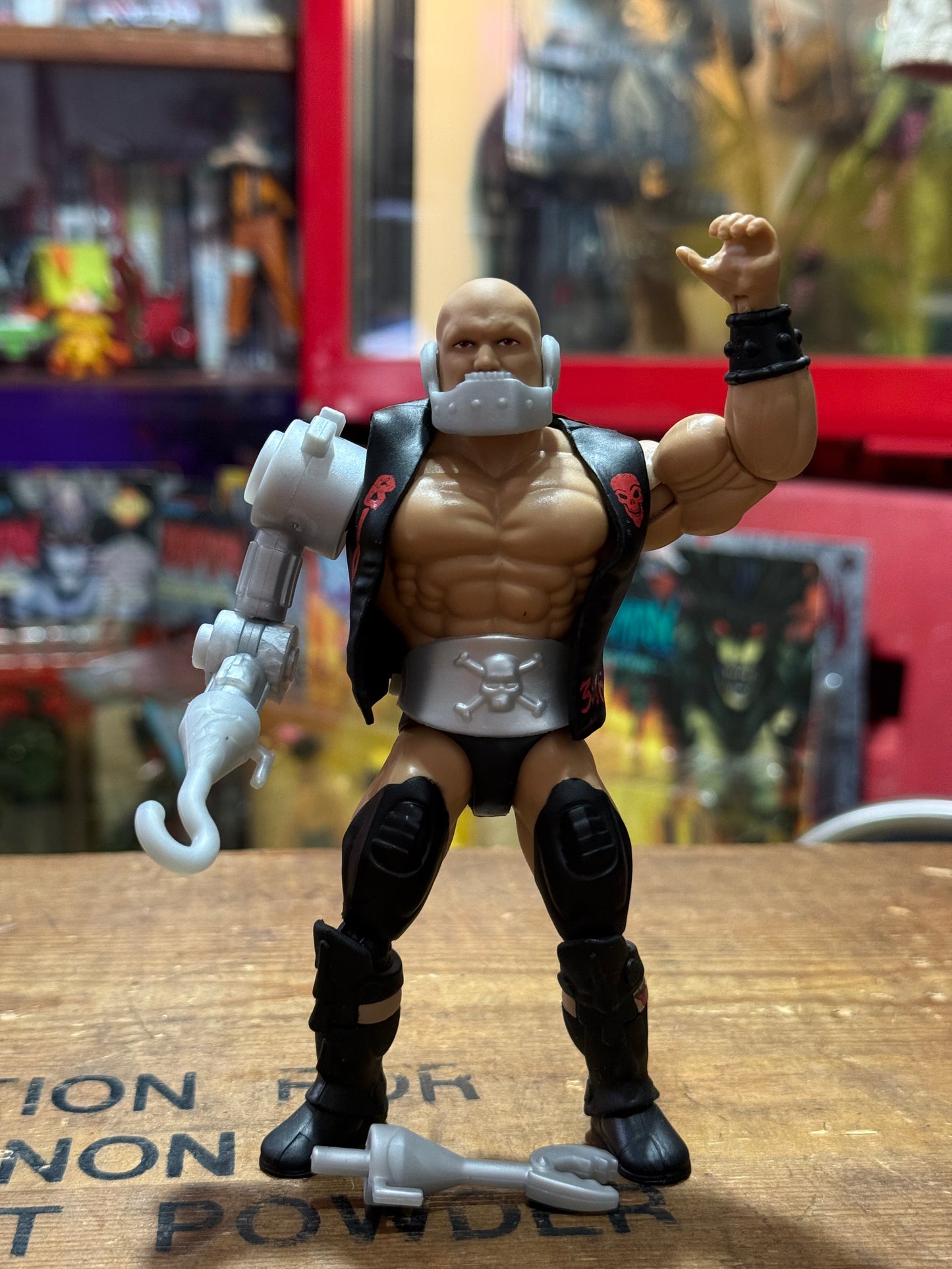 WWE MOTU Stone Cold Steve Austin Bionic Rattlesnake Mattel Action Figure