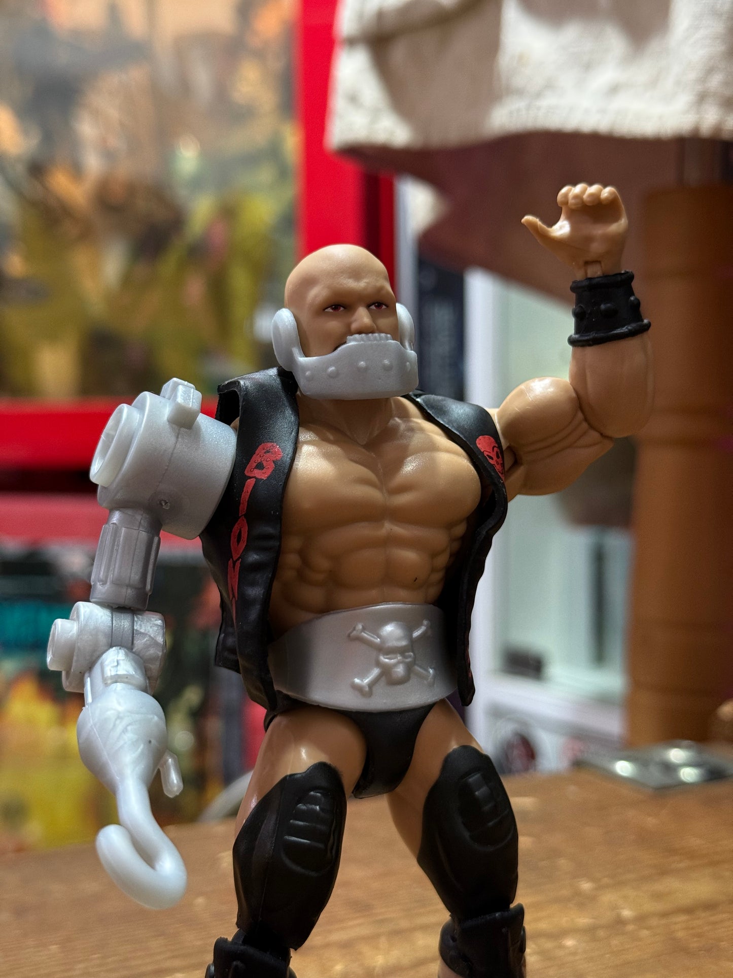 WWE MOTU Stone Cold Steve Austin Bionic Rattlesnake Mattel Action Figure