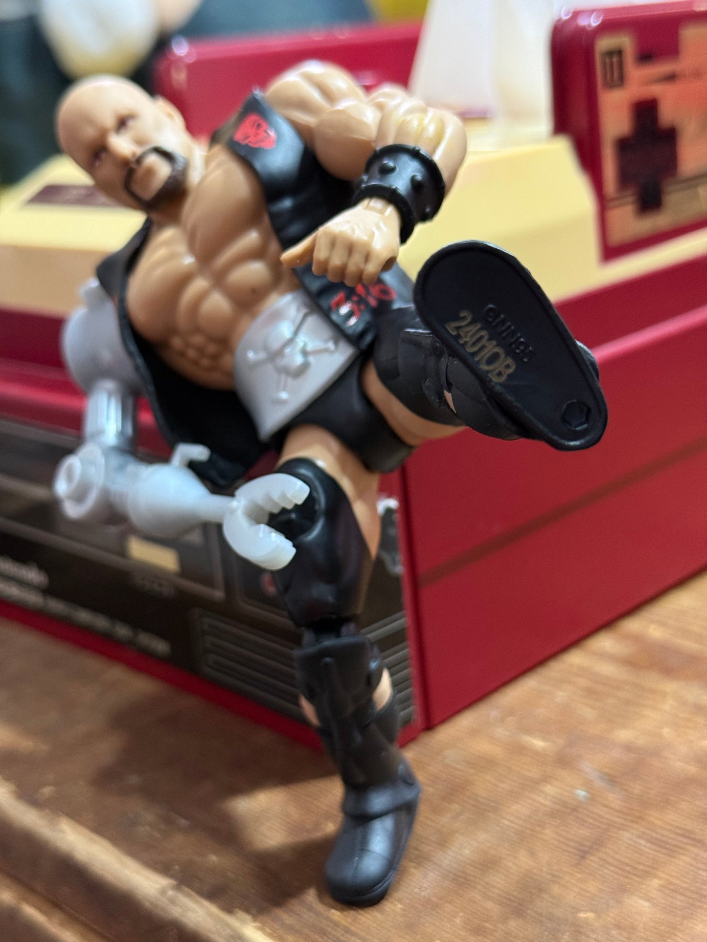 WWE MOTU Stone Cold Steve Austin Bionic Rattlesnake Mattel Action Figure