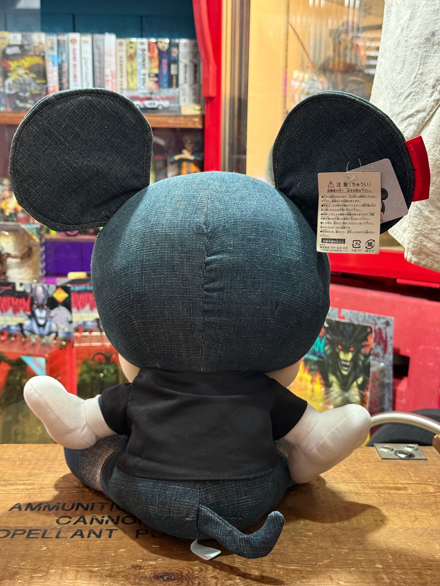 Disney Mickey Mouse x Evisu Denim Plush Toy