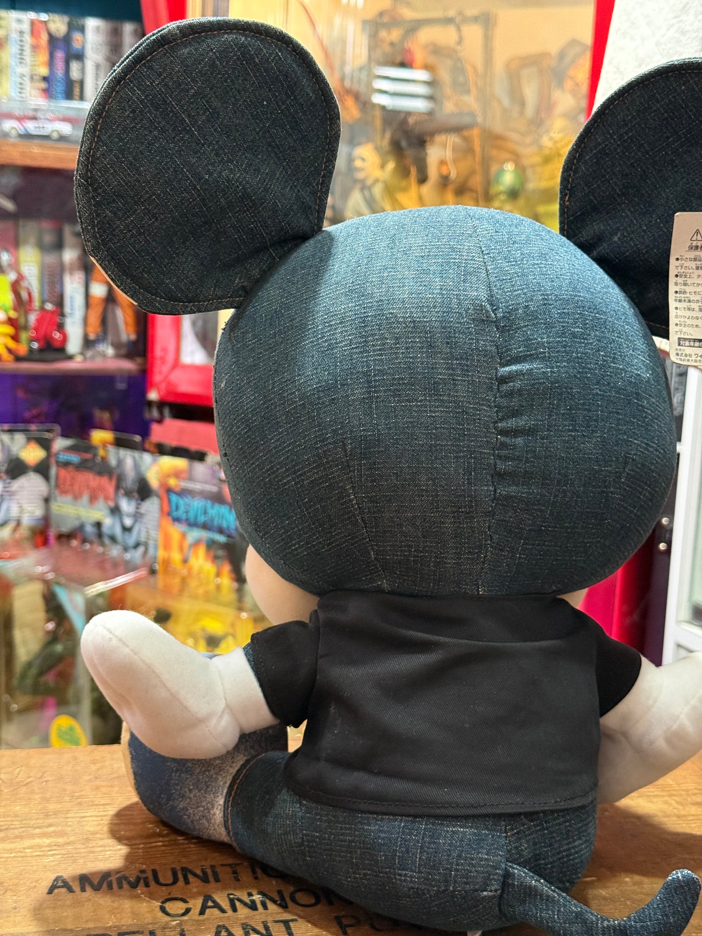Disney Mickey Mouse x Evisu Denim Plush Toy