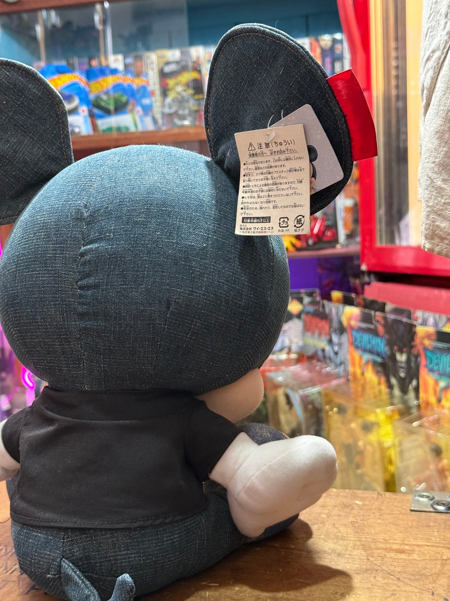 Disney Mickey Mouse x Evisu Denim Plush Toy