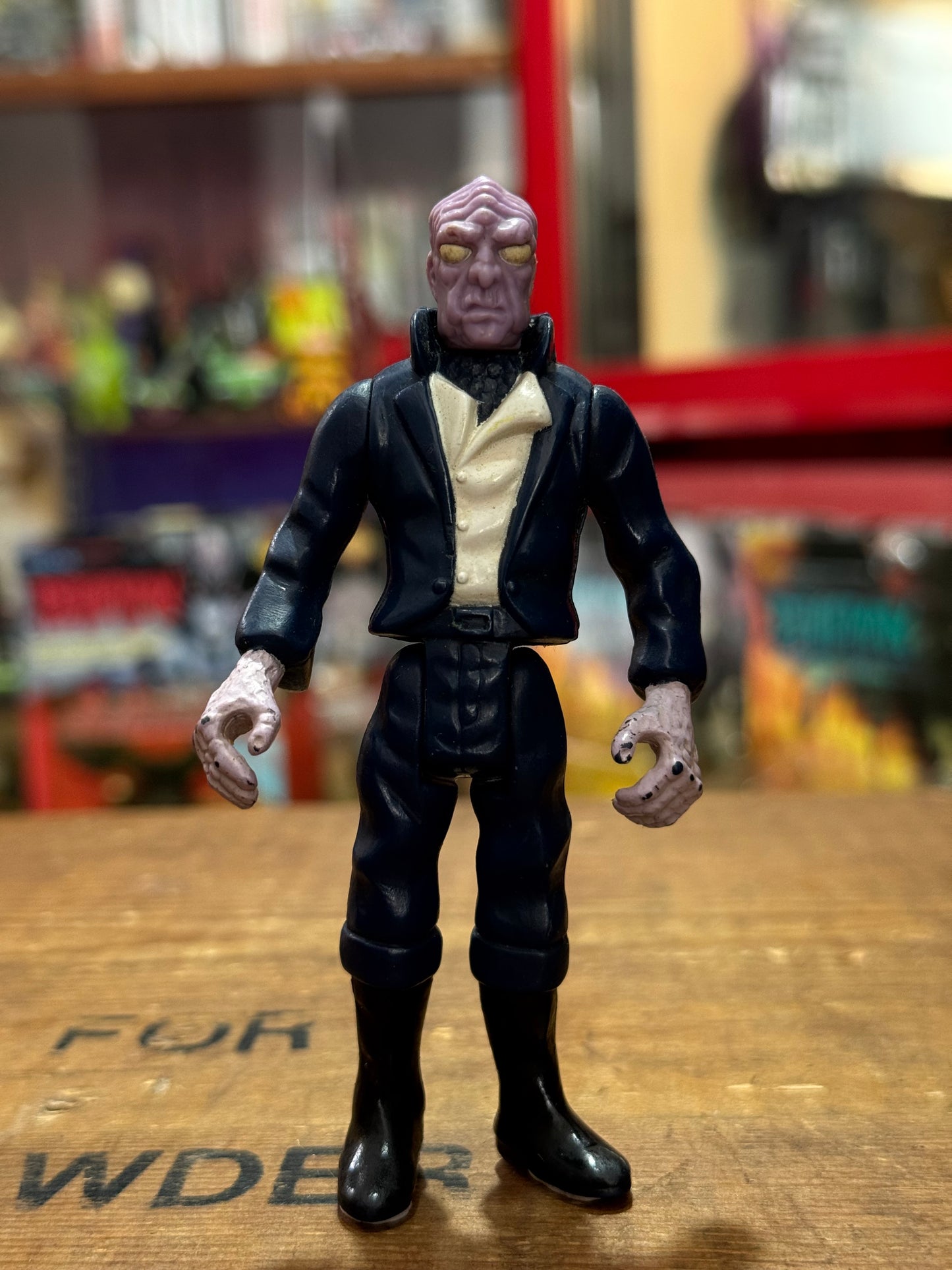 Vintage 1990 Kenner Swamp Thing Anton Arcane Figure