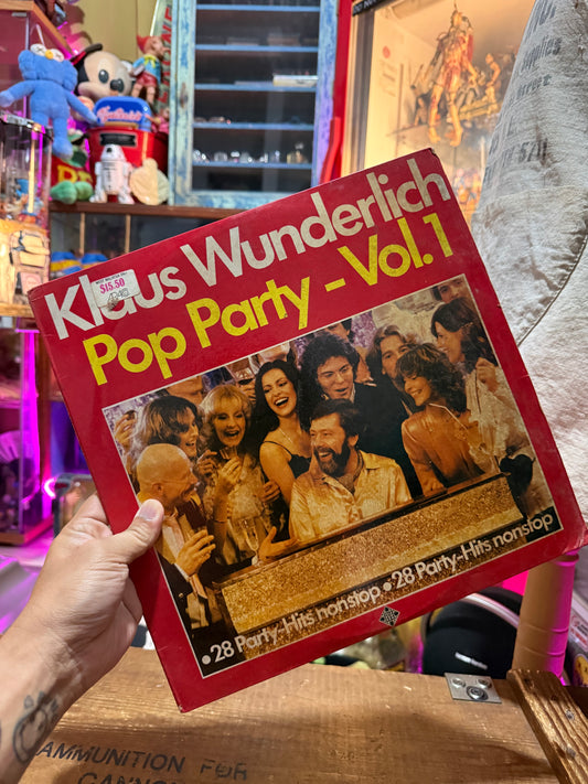 Vintage Klaus Wunderlich Pop Party Vol.1 LP Vinyl Record Telefunken