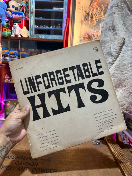 Vintage Unforgettable Hits Various Artists LP Vinyl Apache Records