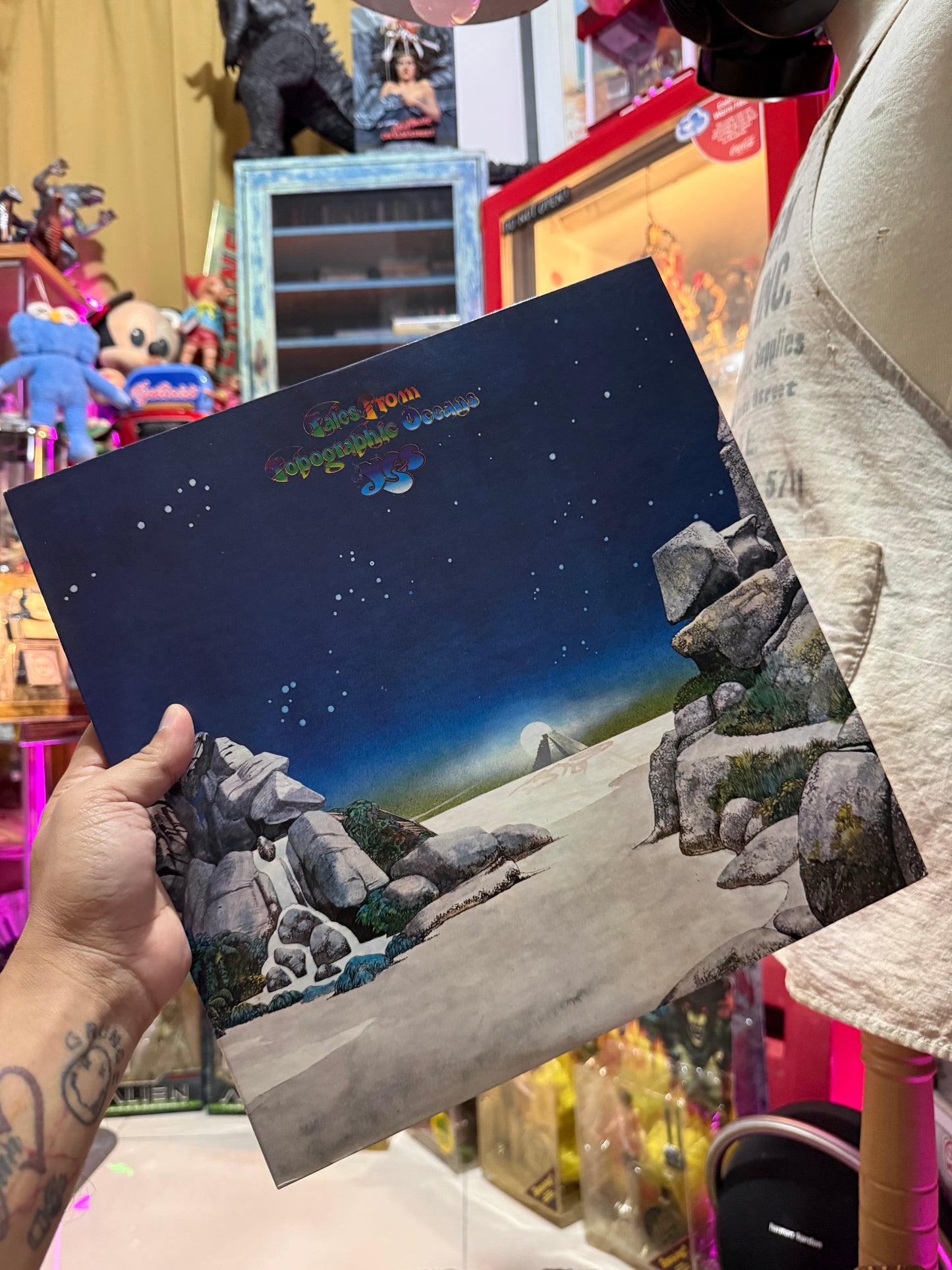 Vintage Yes Tales From Topographic Oceans 2LP Gatefold Vinyl