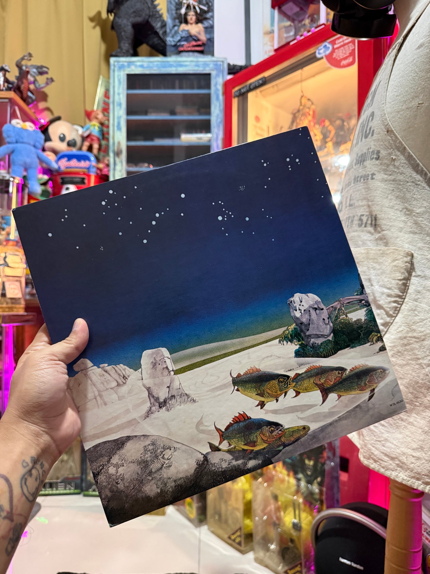 Vintage Yes Tales From Topographic Oceans 2LP Gatefold Vinyl