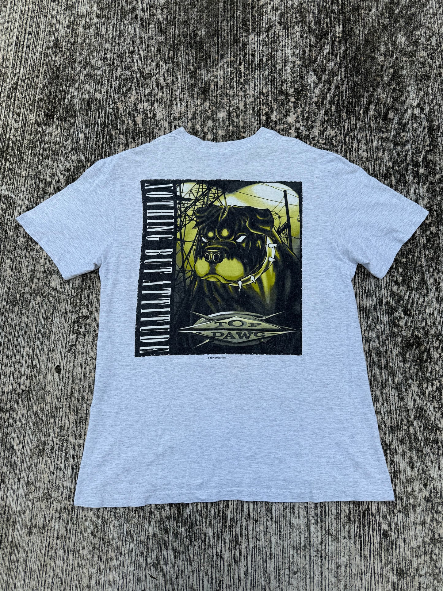 Vintage 1996 Top Dawg Rottweiler “Nothing But Attitude” Tee