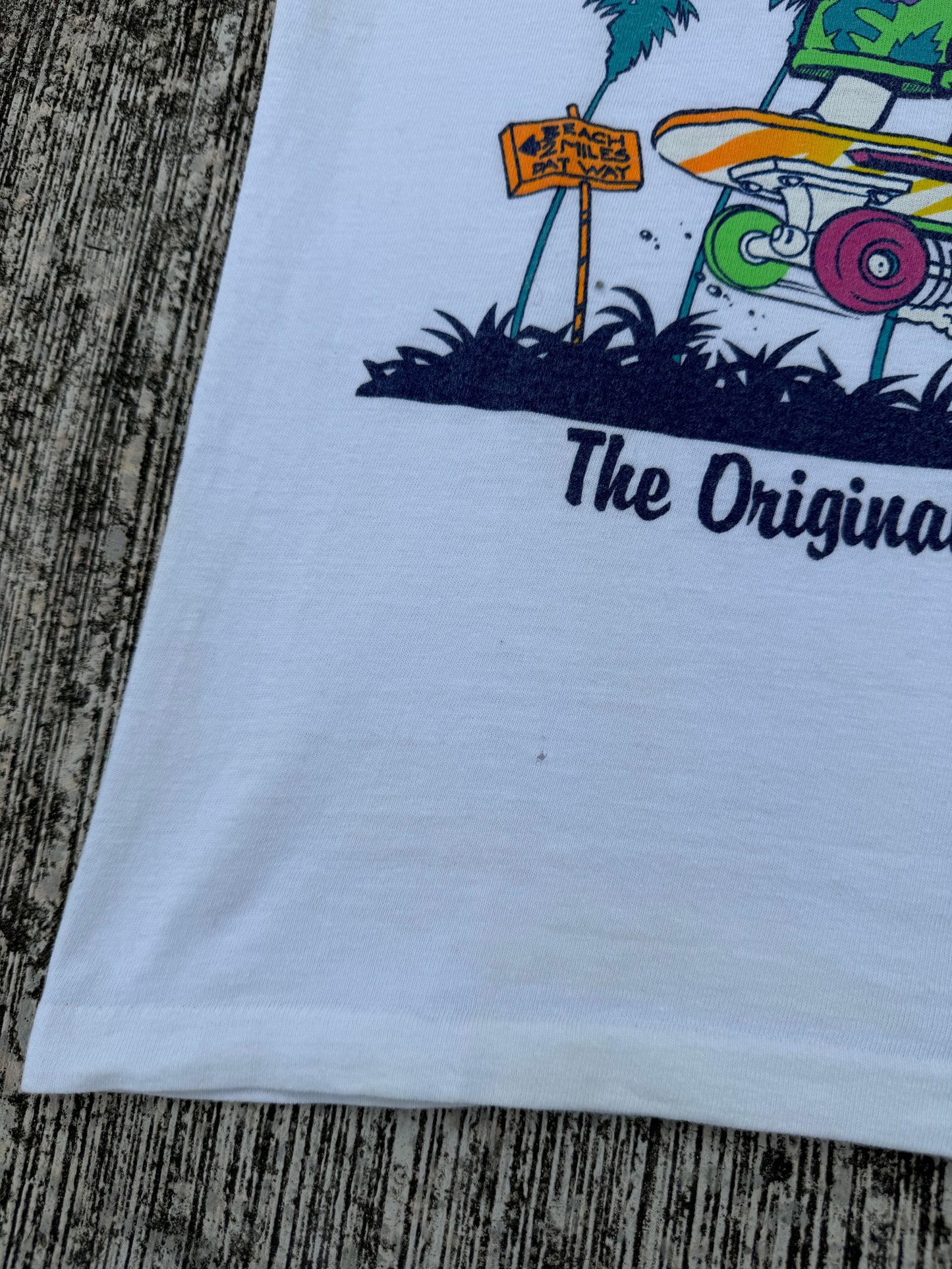 Bud Light Spuds MacKenzie “Go Spuds Go” Tee (1987 Vintage Beer Promo Skate Graphic)