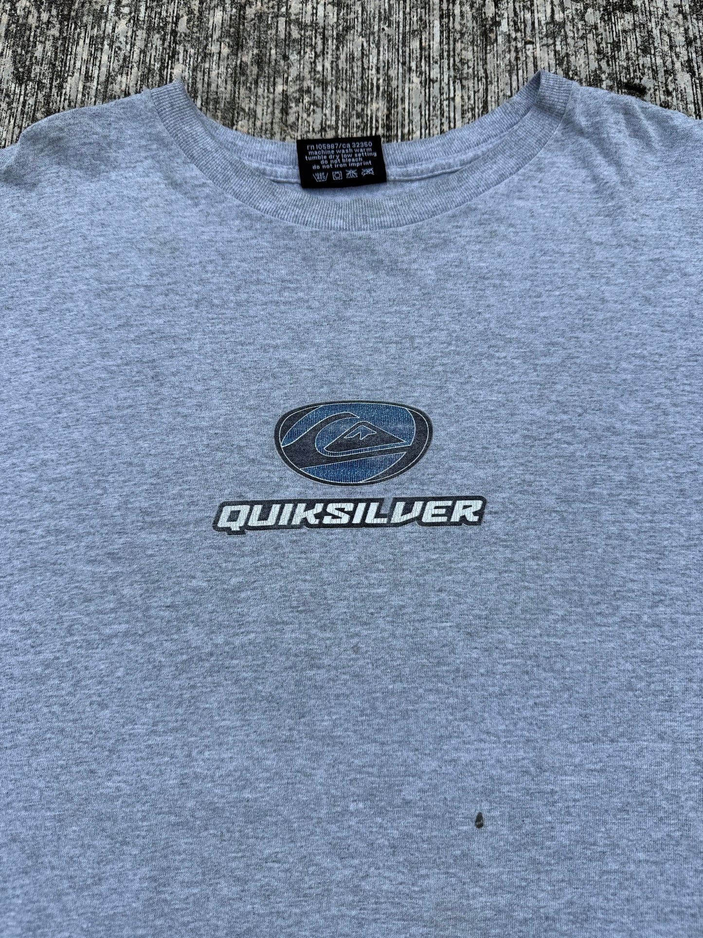 Vintage Quiksilver Boardriding Company Logo Tee