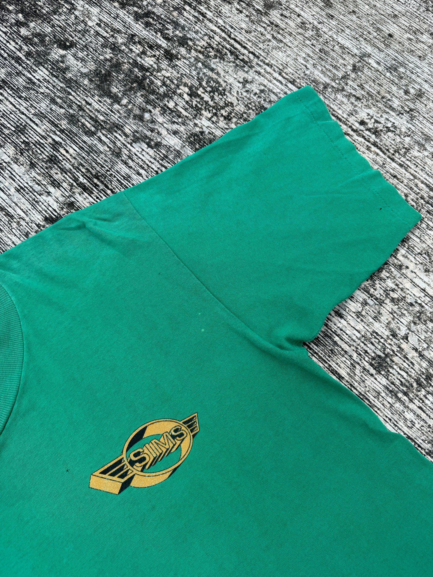 Vintage 1980s-90s SIMS Snowboards Cartoon Graphic Tee