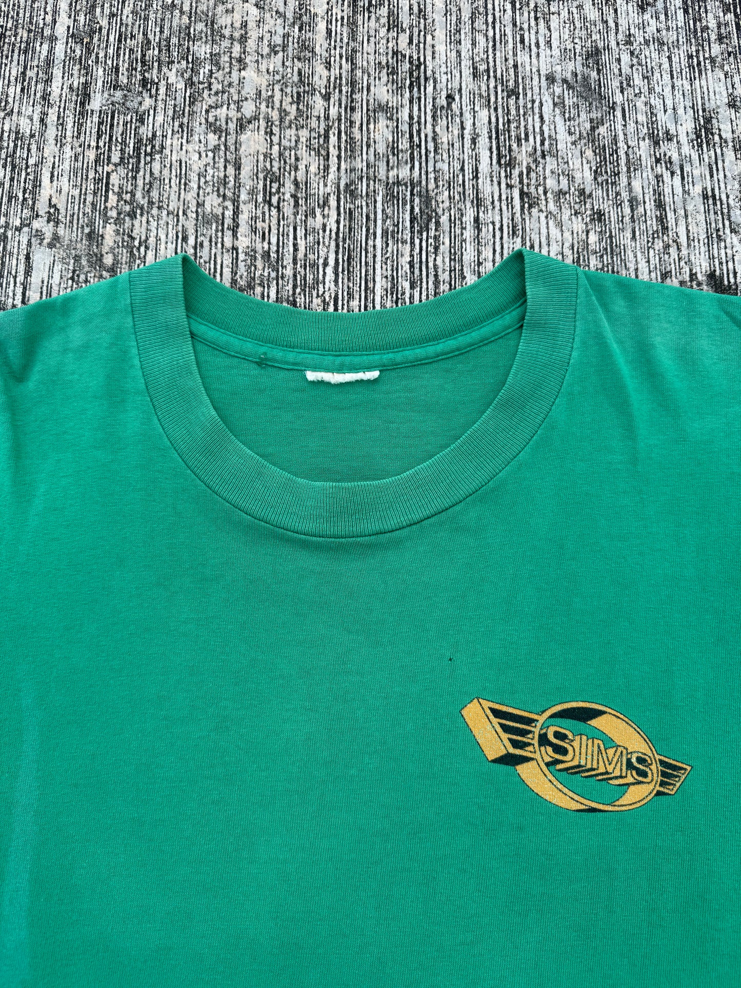 Vintage 1980s-90s SIMS Snowboards Cartoon Graphic Tee