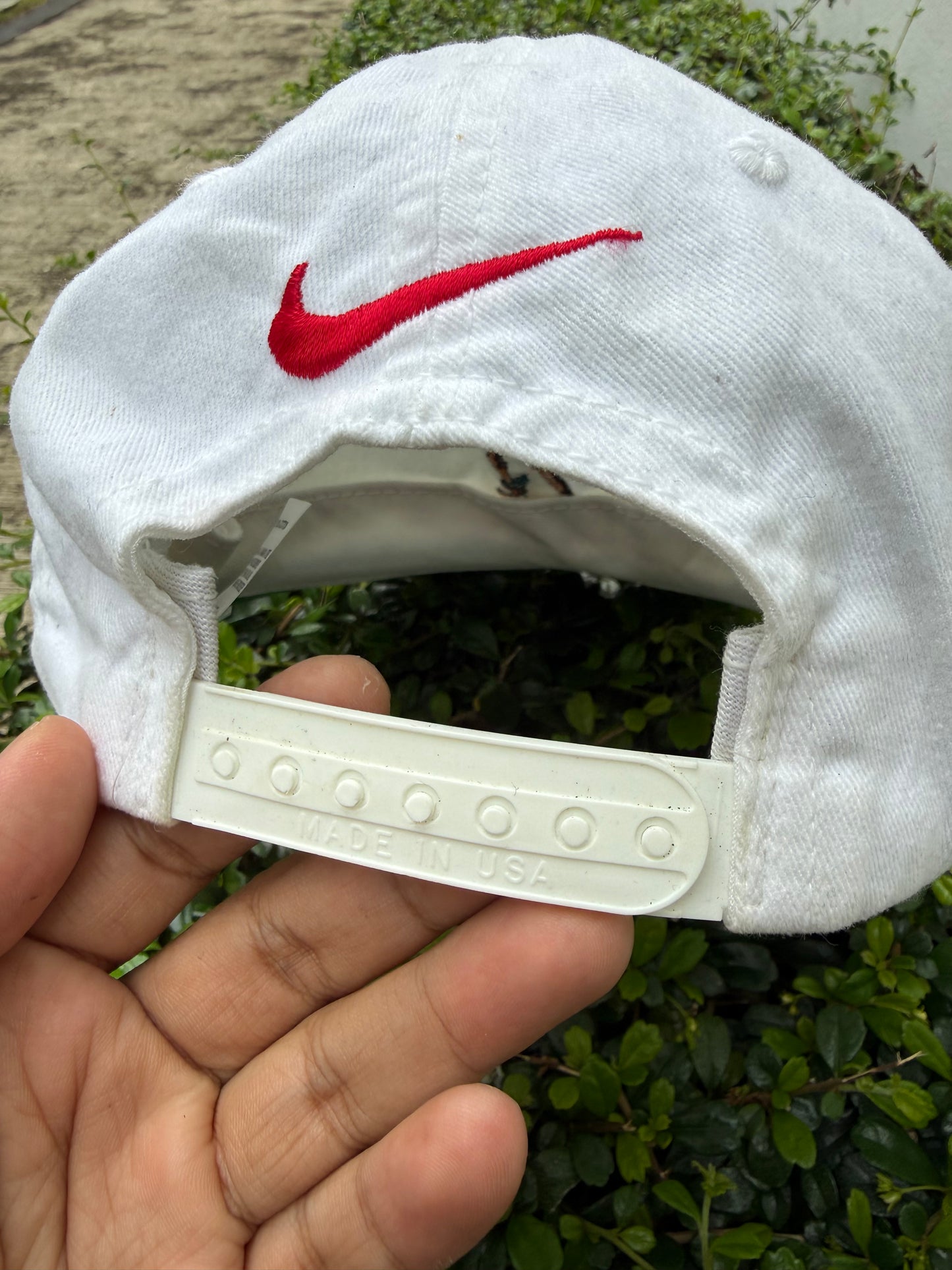 Vintage 90s Nike Honolulu Marathon Cap Made In Usa