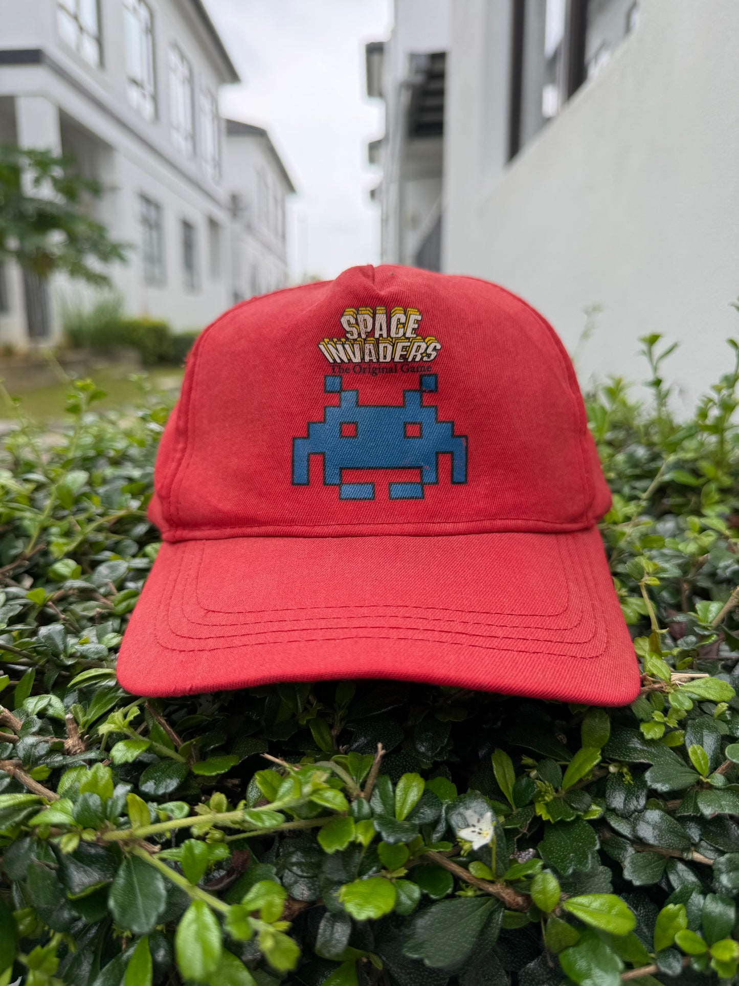 Vintage Space Invaders Promo Cap (1990s Arcade Game Hat)