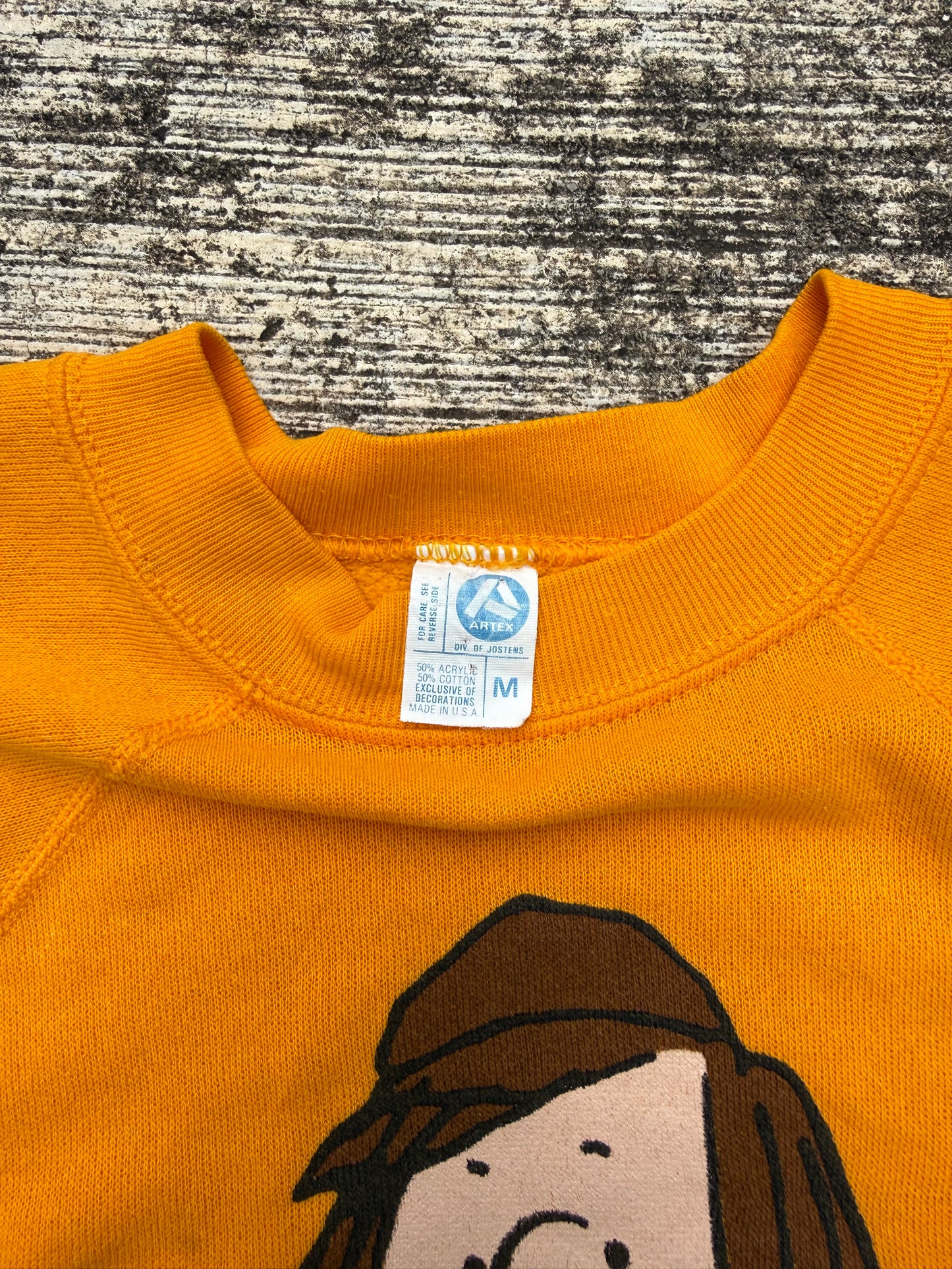 Vintage 1970s Peanuts Cheerleader Sweatshirt