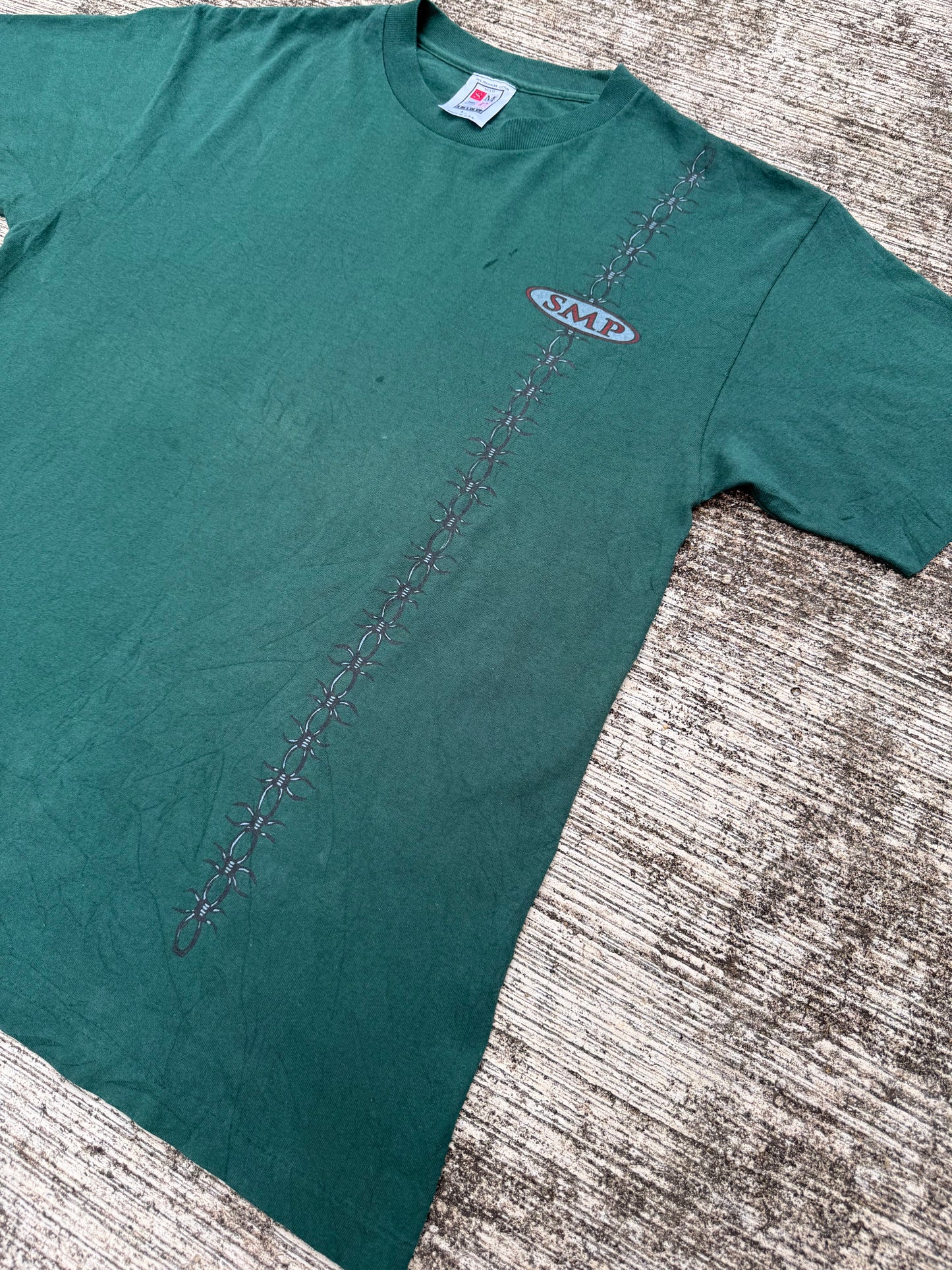 Vintage SMP Tribal Barbed Wire Tee