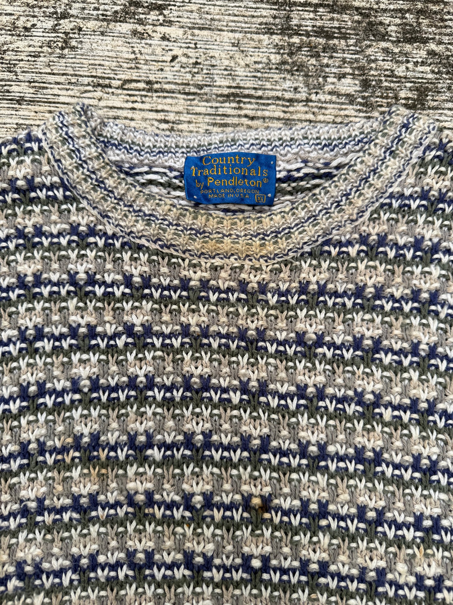 Vintage Pendleton “Country Traditionals” Knit Sweater