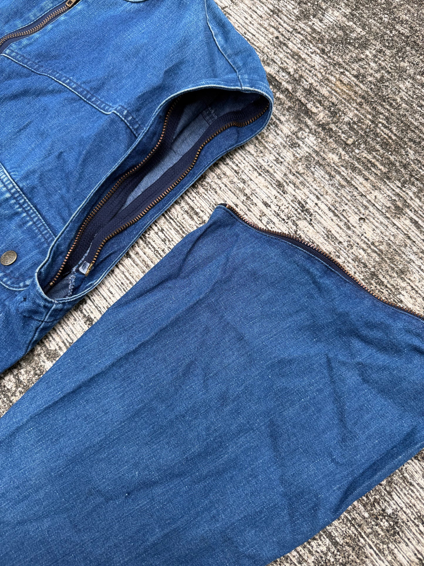 Vintage Beeline Fashions Convertible Denim Jacket