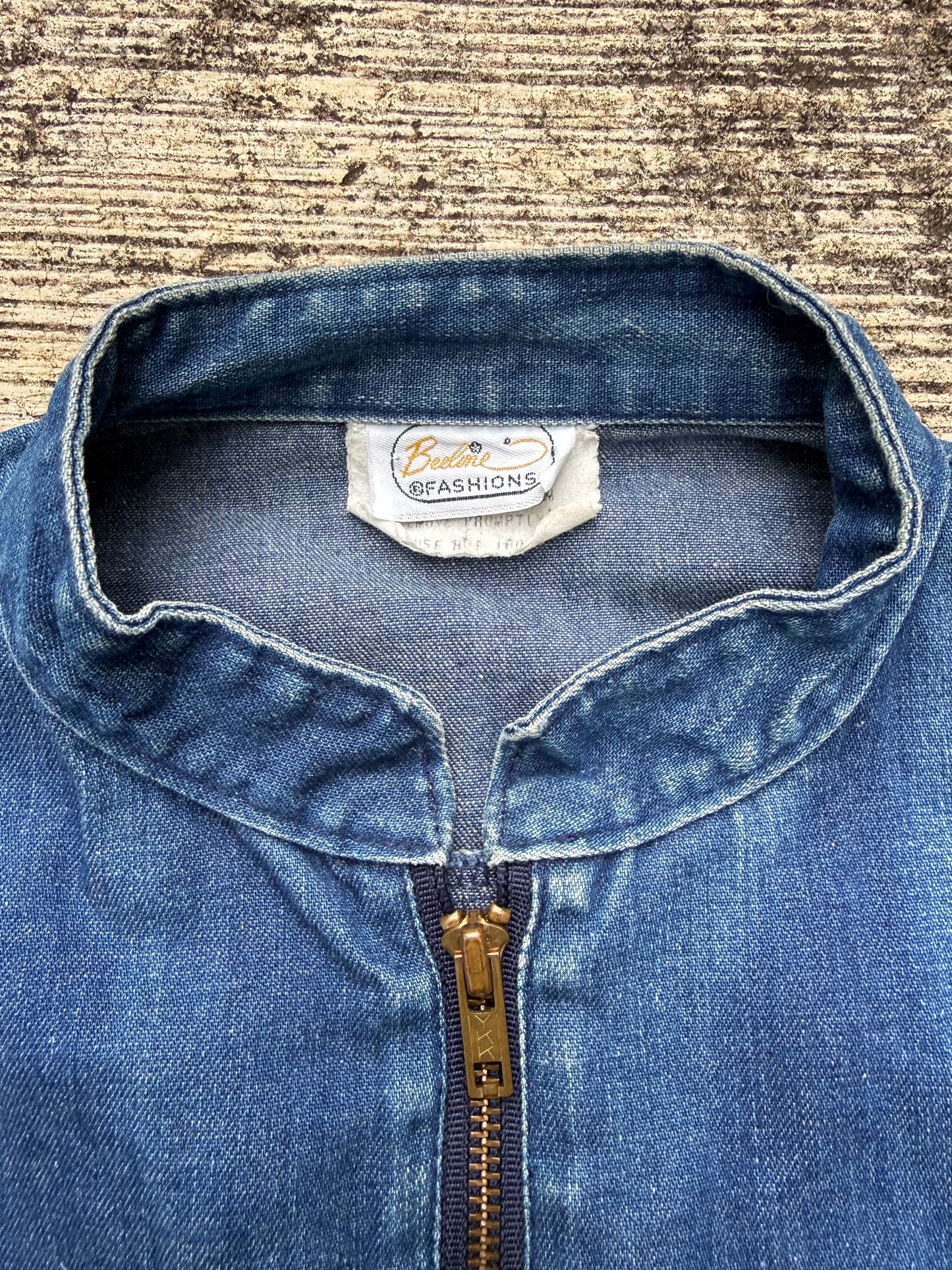 Vintage Beeline Fashions Convertible Denim Jacket