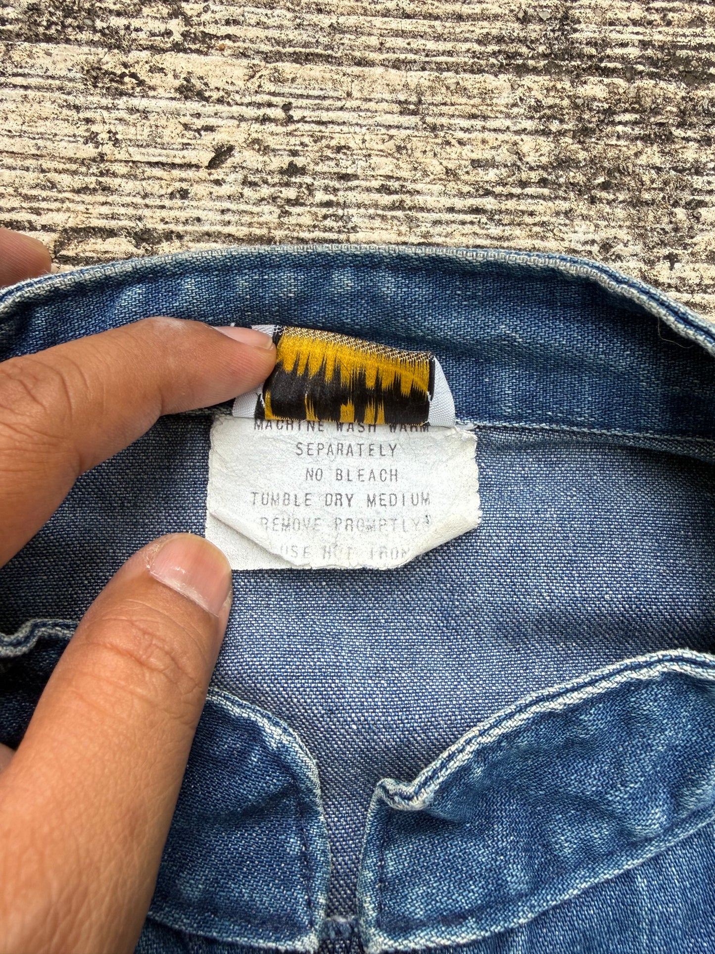 Vintage Beeline Fashions Convertible Denim Jacket