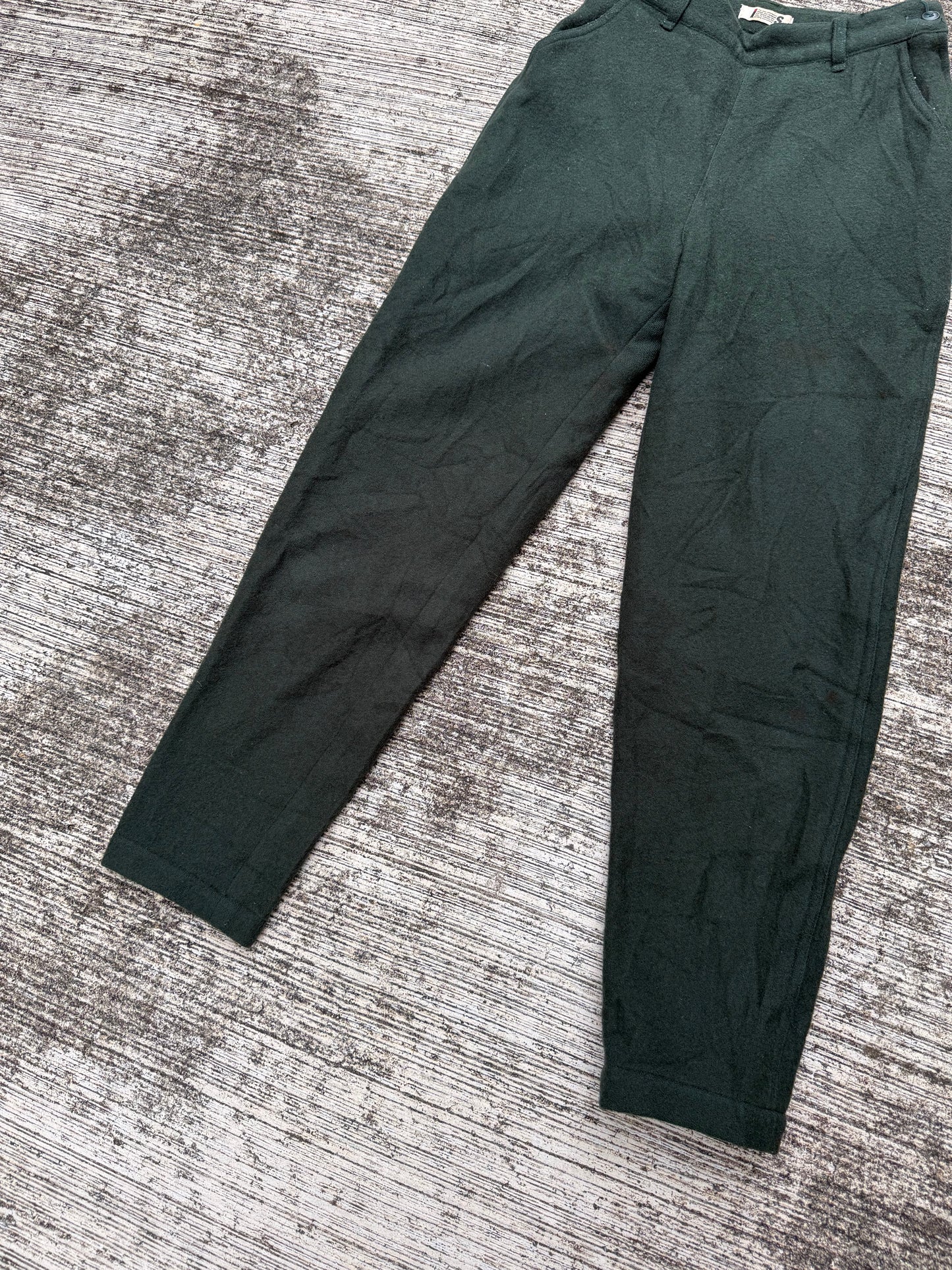 Issey Miyake “Wool Flannel Utility” Trousers Made in Japan A/W 1989–1990
