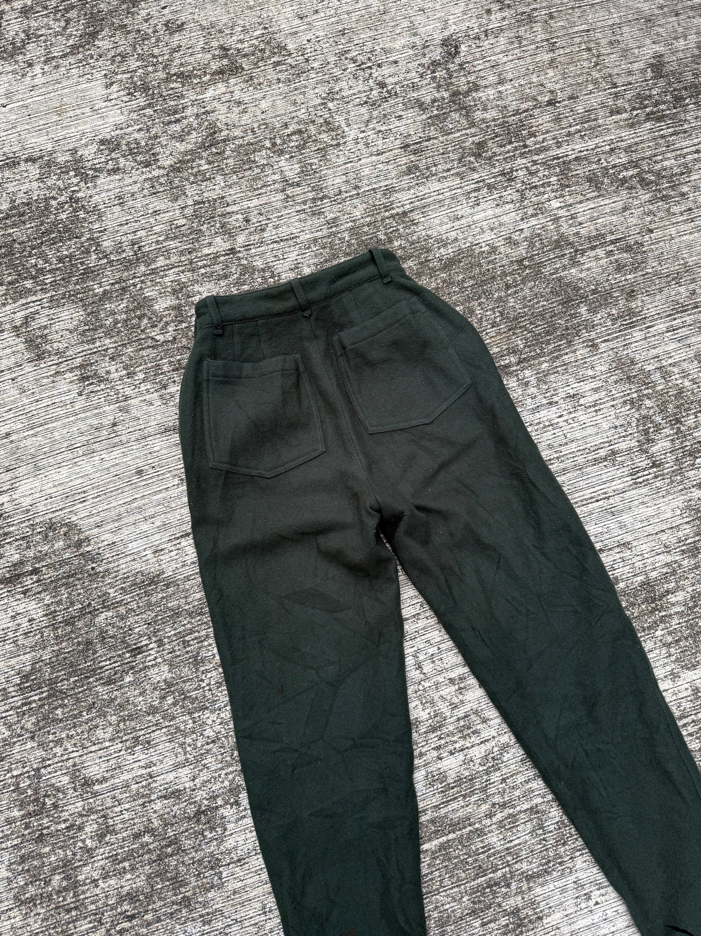Issey Miyake “Wool Flannel Utility” Trousers Made in Japan A/W 1989–1990
