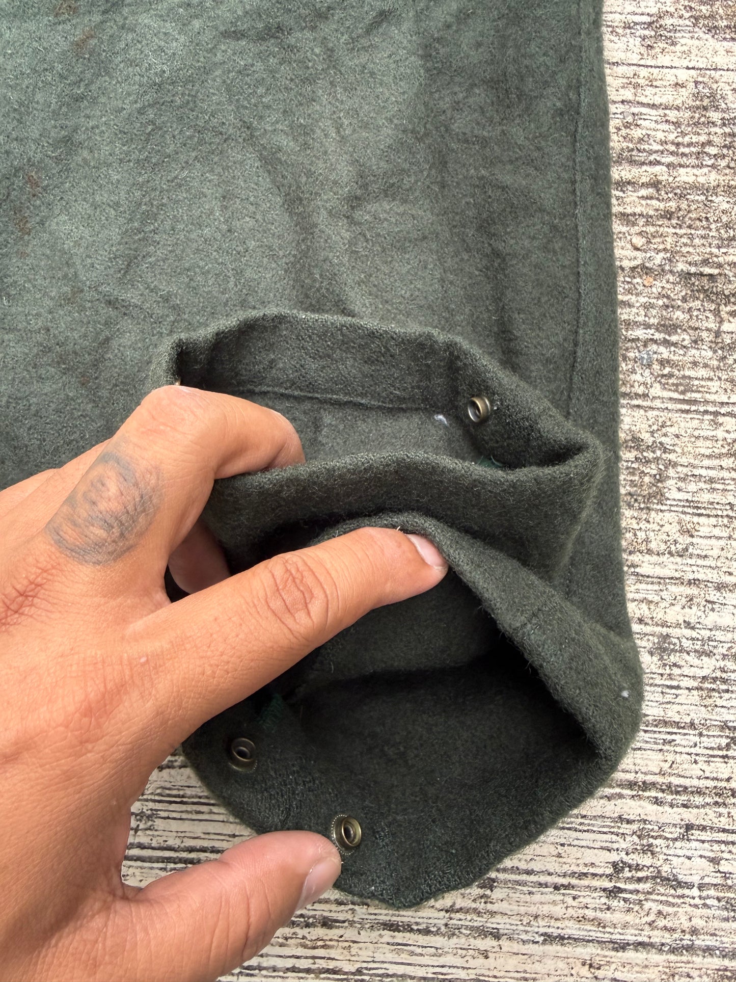 Issey Miyake “Wool Flannel Utility” Trousers Made in Japan A/W 1989–1990