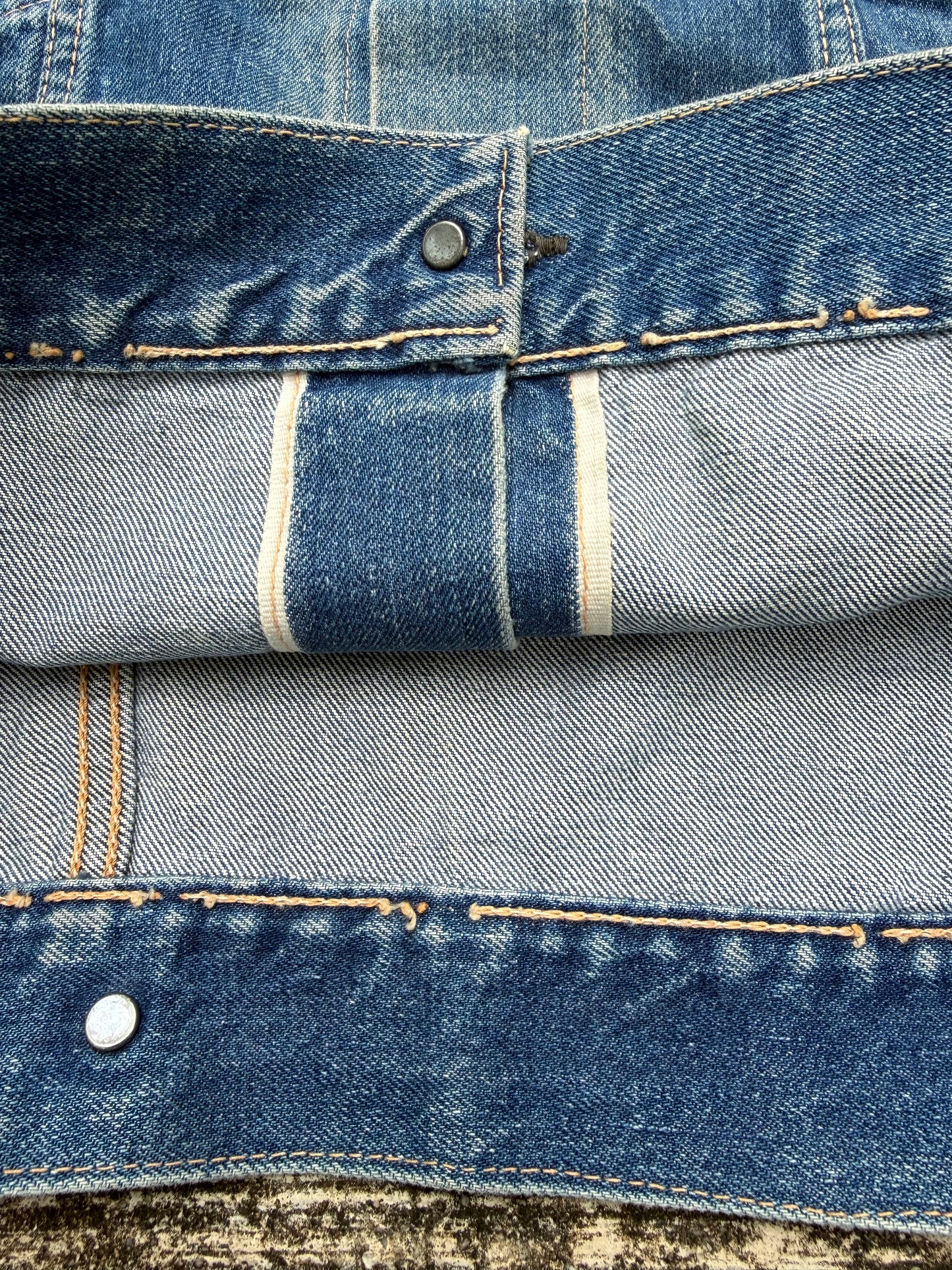 Vintage 1950s-60s Foremost 13-Star Selvedge Denim Jacket Made In Usa