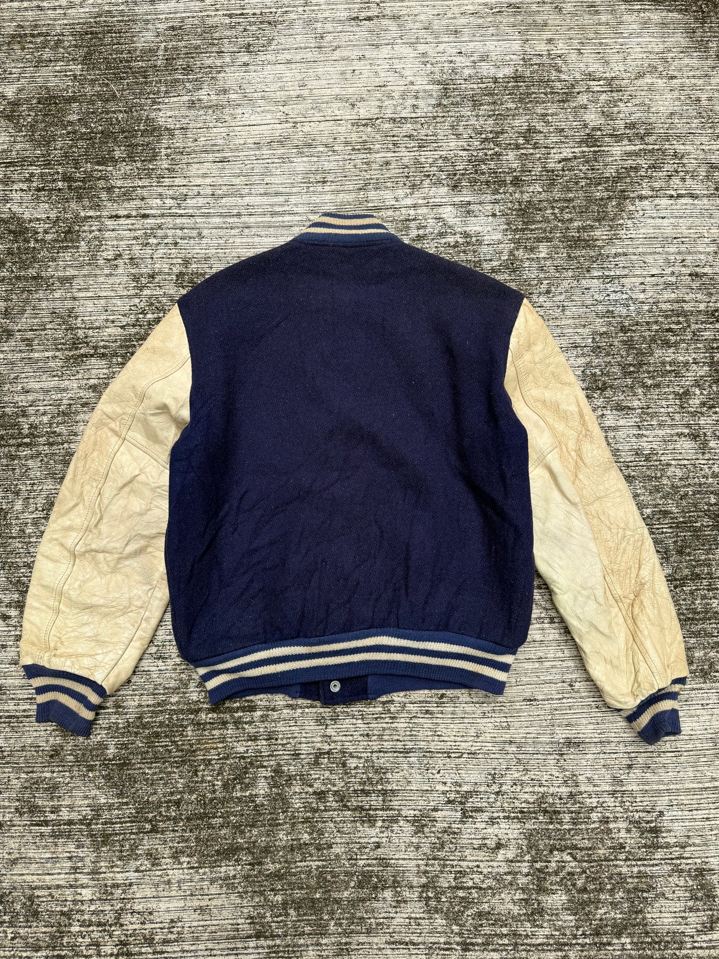 Vintage 1950s Butwin “E” Varsity Wool Jacket Made In Usa