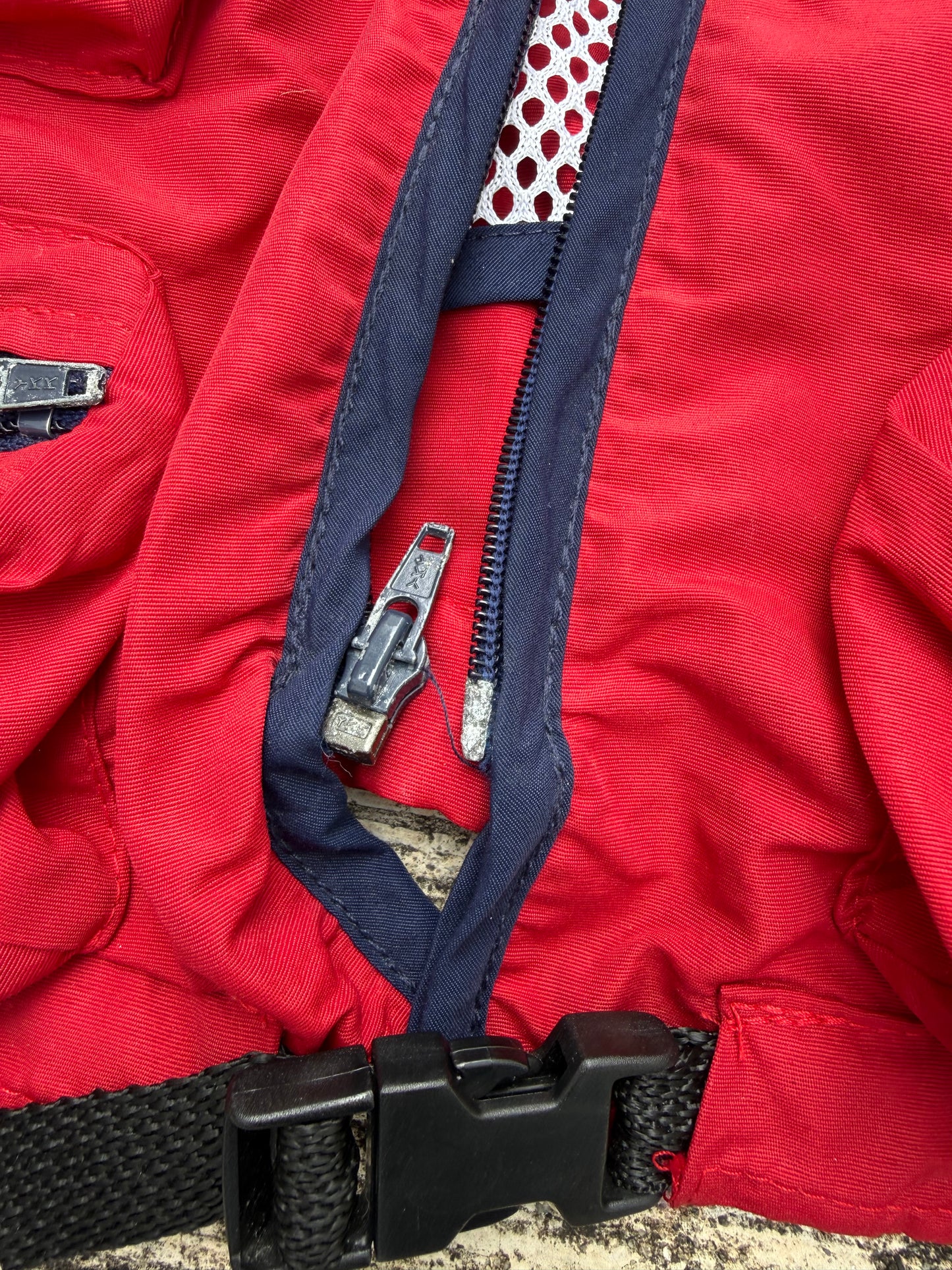 Vintage Stormy Seas Inflatable Fishing Vest