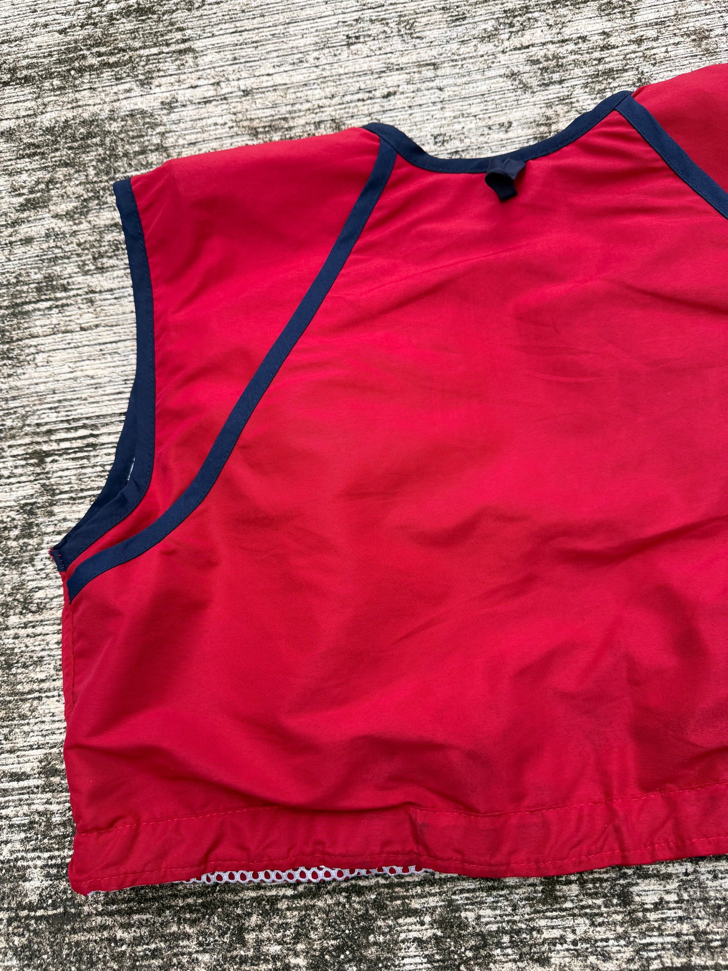 Vintage Stormy Seas Inflatable Fishing Vest