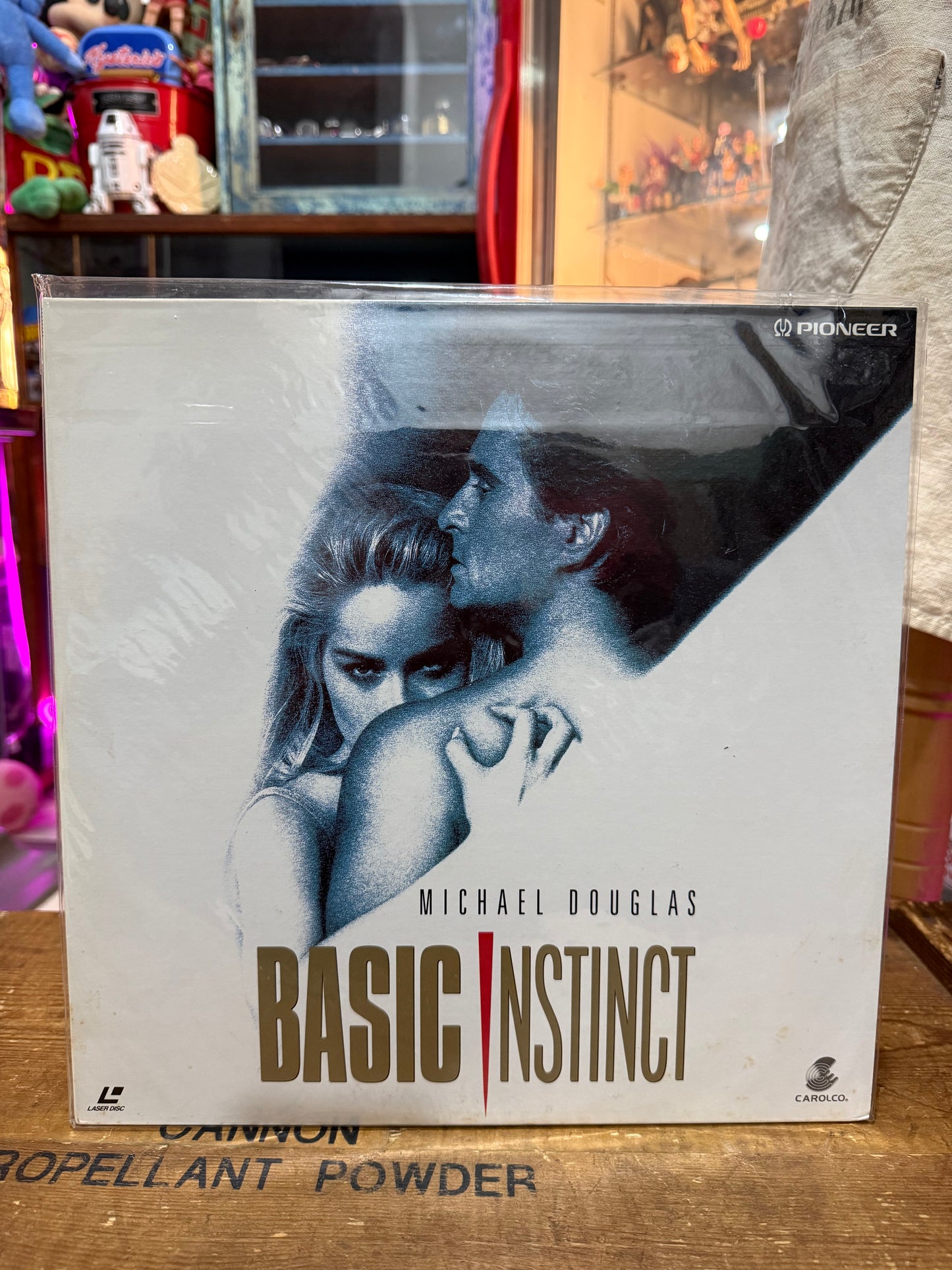 Vintage Basic Instinct LaserDisc Japan Pressing LD Michael Douglas Sharon Stone