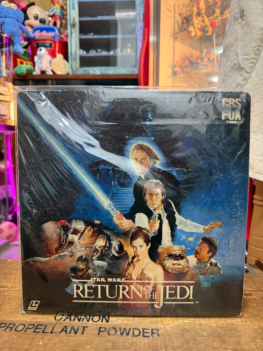 Vintage Star Wars Return of the Jedi LaserDisc Japan Pressing LD