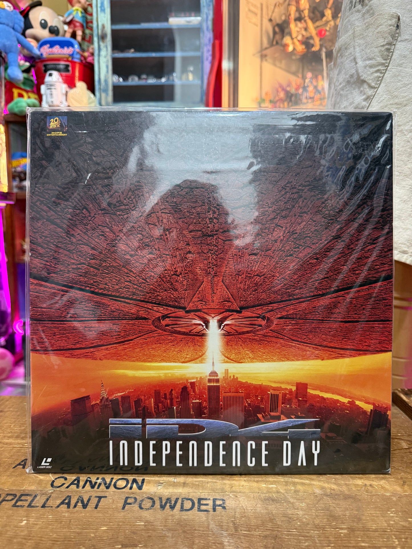 Vintage Independence Day LaserDisc Japan Pressing LD Will Smith Jeff Goldblum