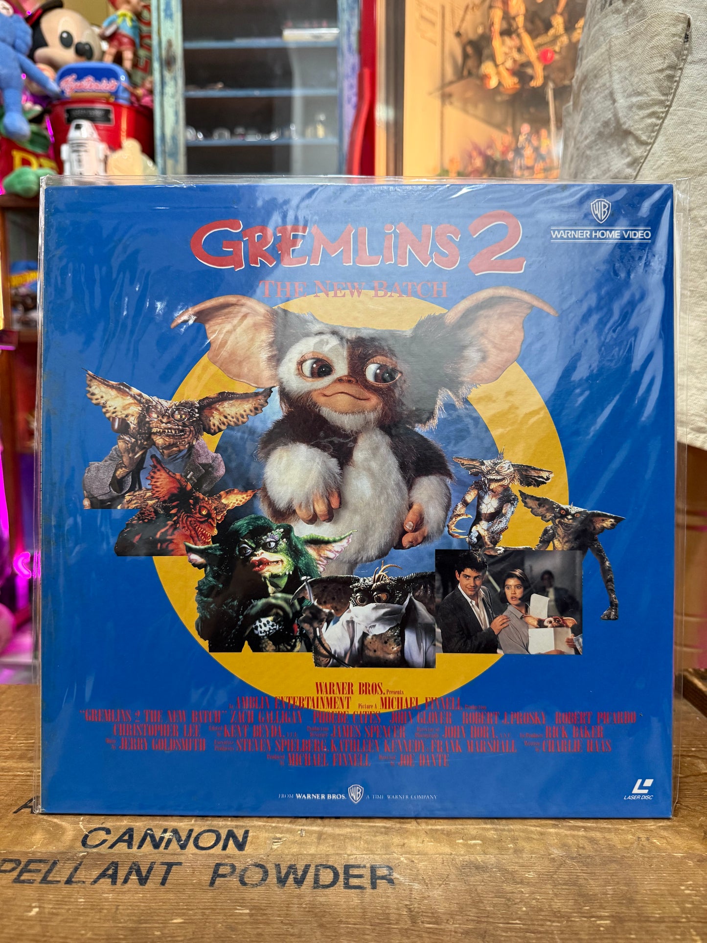 Vintage Gremlins 2 The New Batch LaserDisc Japan Pressing LD Warner Home Video