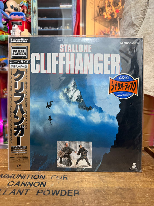 Vintage Cliffhanger LaserDisc Japan Pressing LD Sylvester Stallone