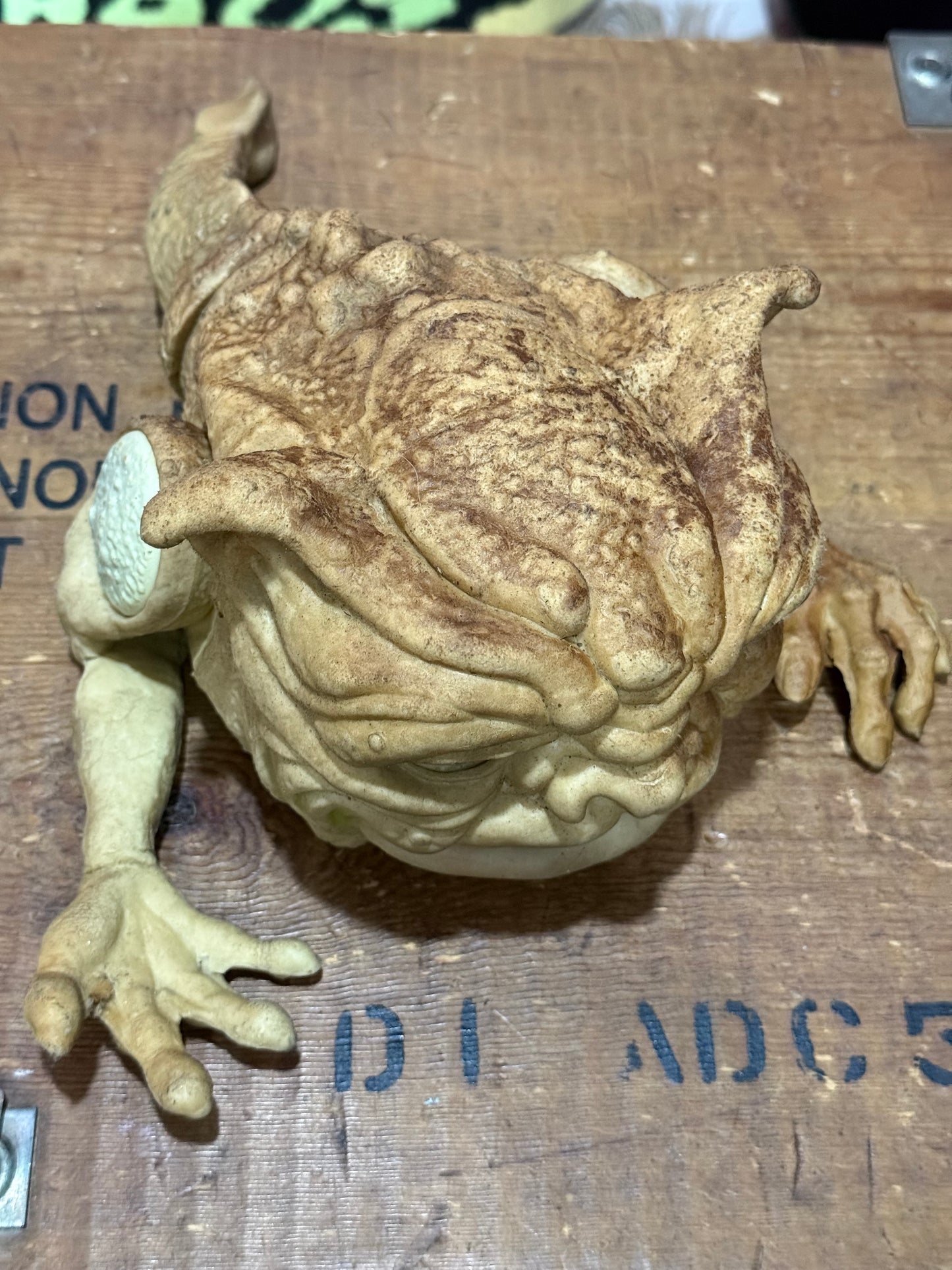 Vintage 1987 Boglins Drool Rubber Hand Puppet Seven Towns Ltd Original 80s Toy