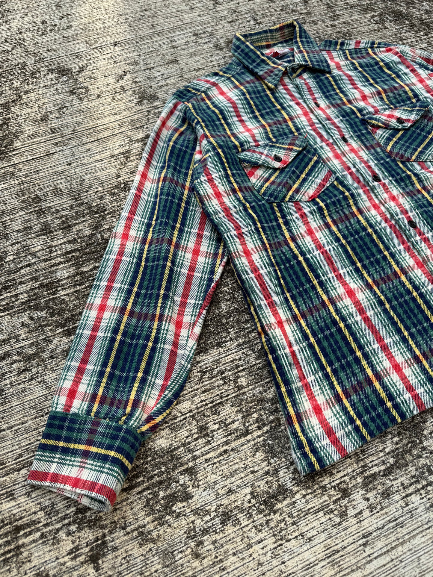 Vintage 1970s Frostproof Tartan Flannel Shirt