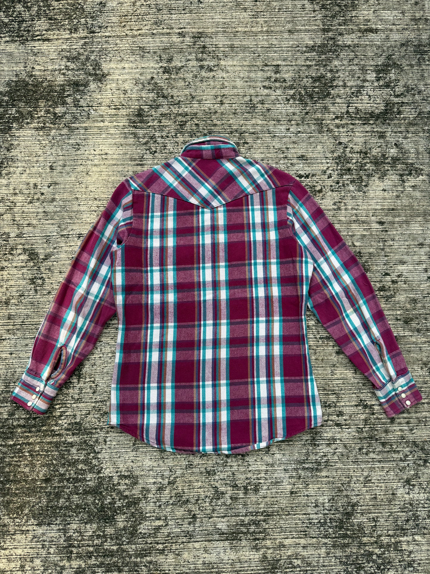 Vintage 1980s Dakota by Five Brother Western Flannel Shirt