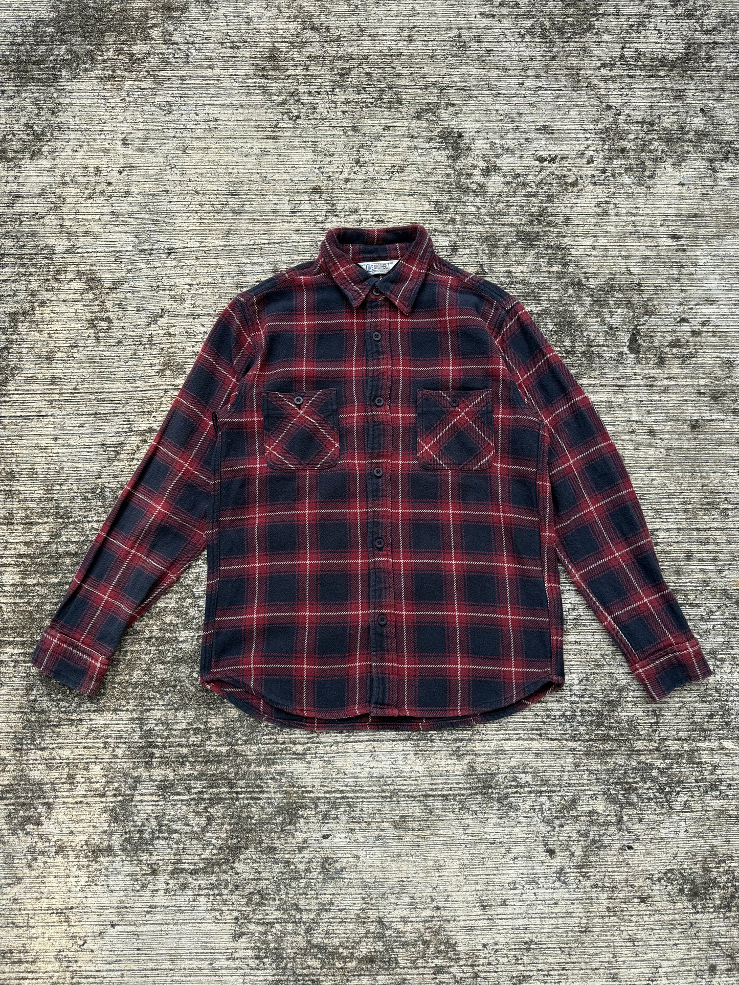 Vintage 1970s Five Brother Sanforized Flannel Shirt