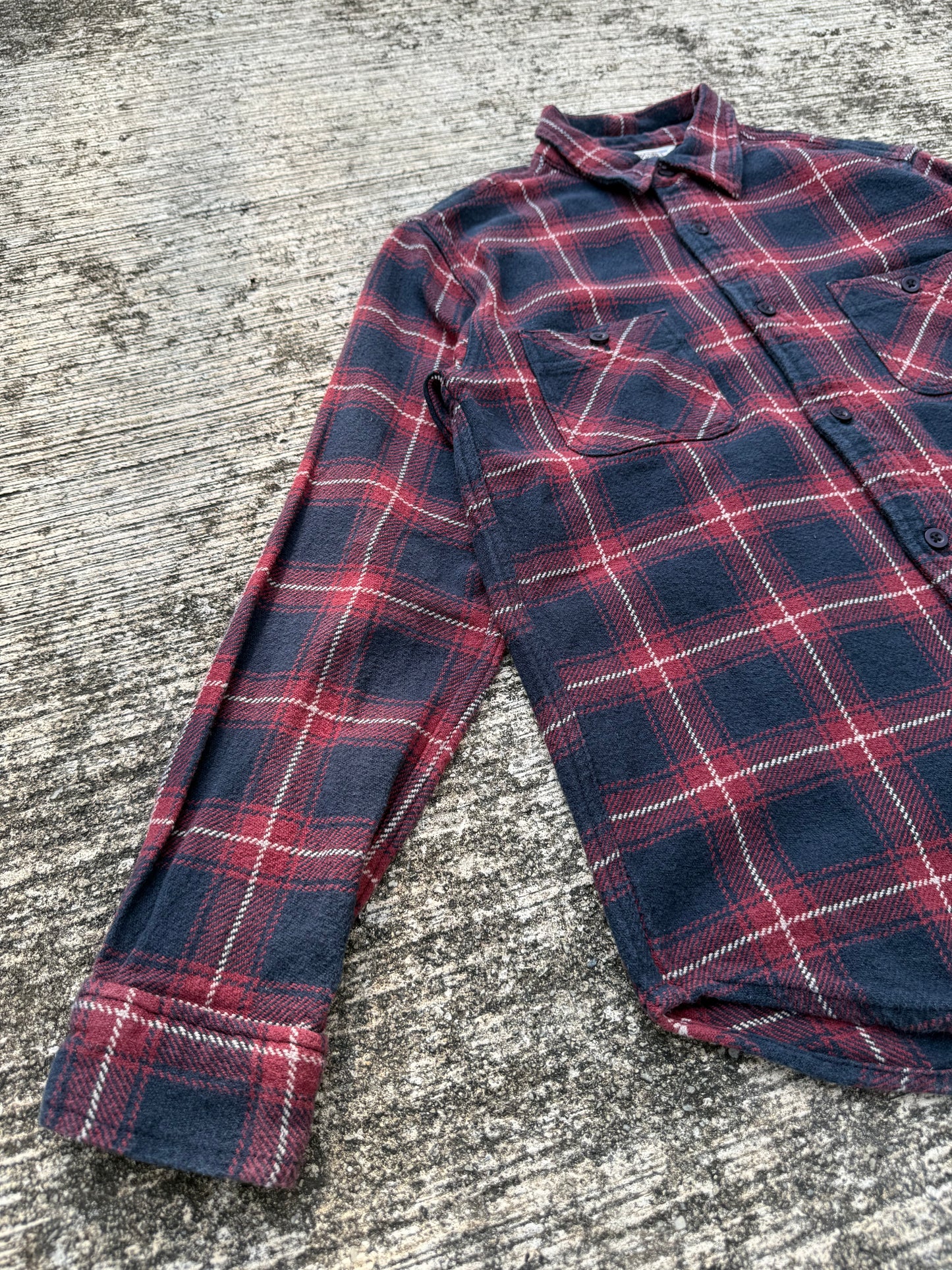 Vintage 1970s Five Brother Sanforized Flannel Shirt