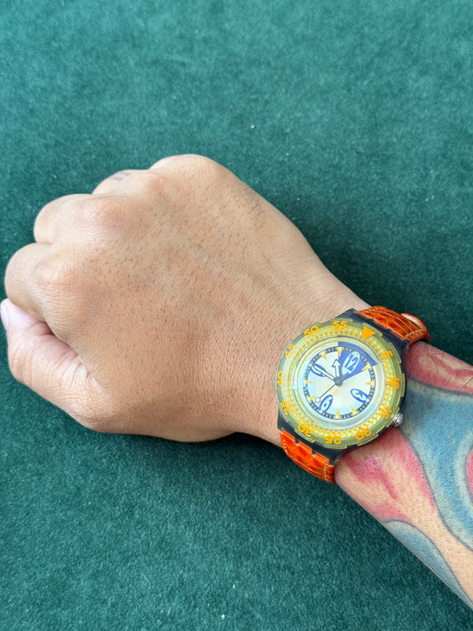 Vintage Swatch Scuba AG 1993 Watch