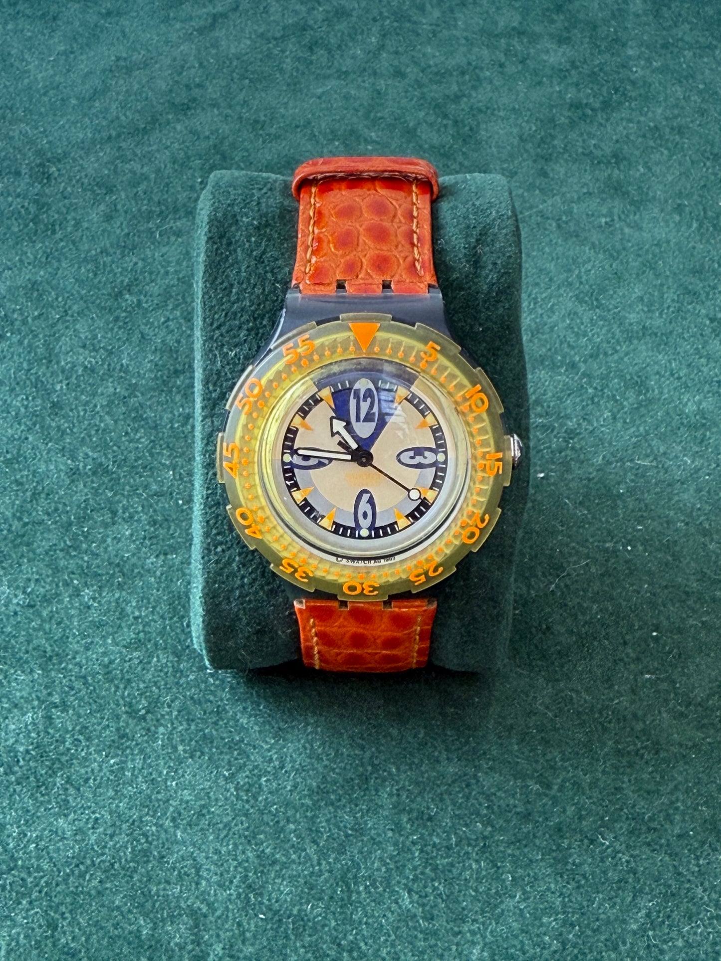 Vintage Swatch Scuba AG 1993 Watch